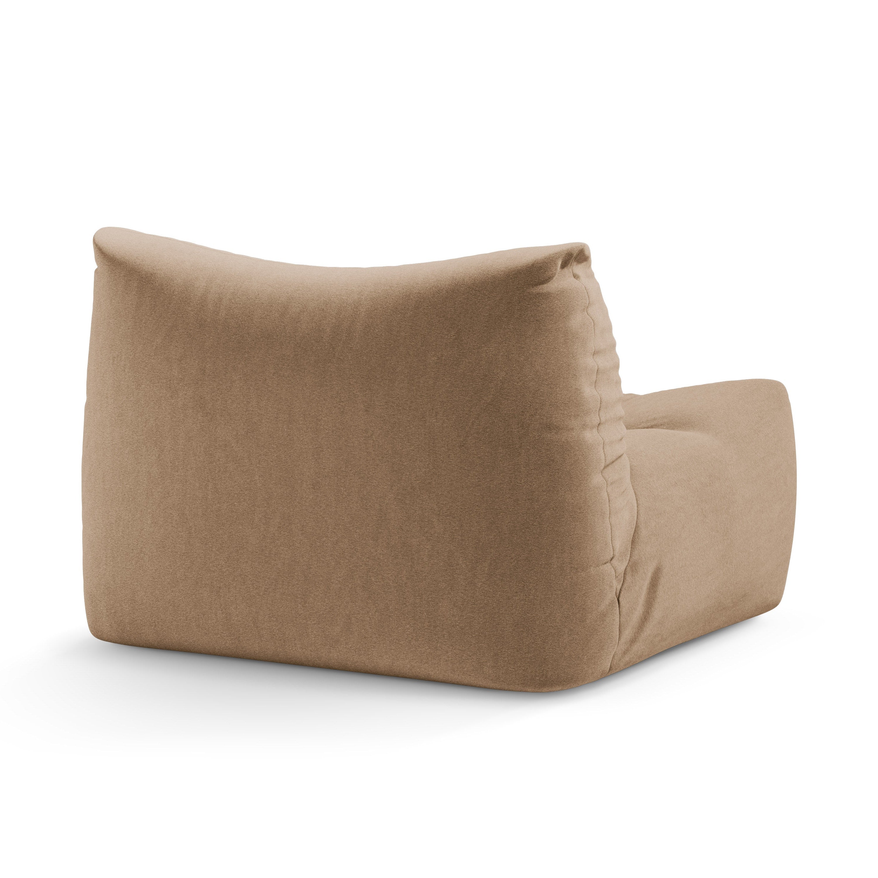 Velvet Armchair TOVE Sand