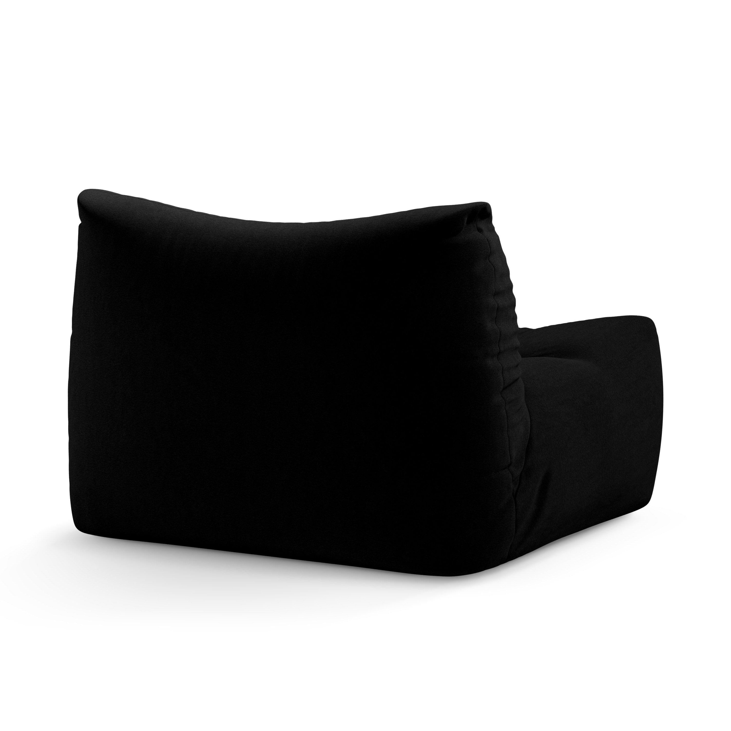 Velvet Armchair TOVE Black
