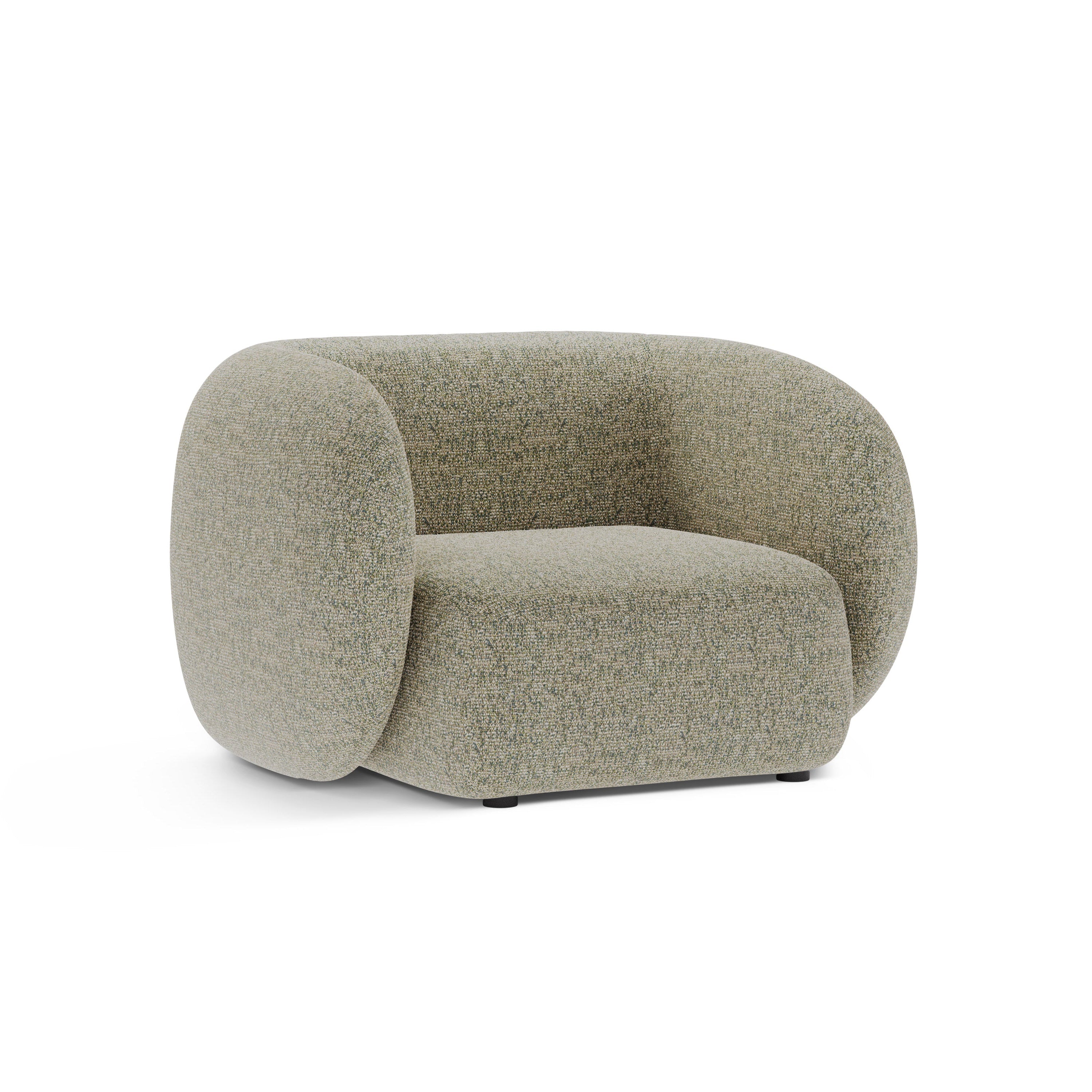 KATE Armchair Light Green Melange