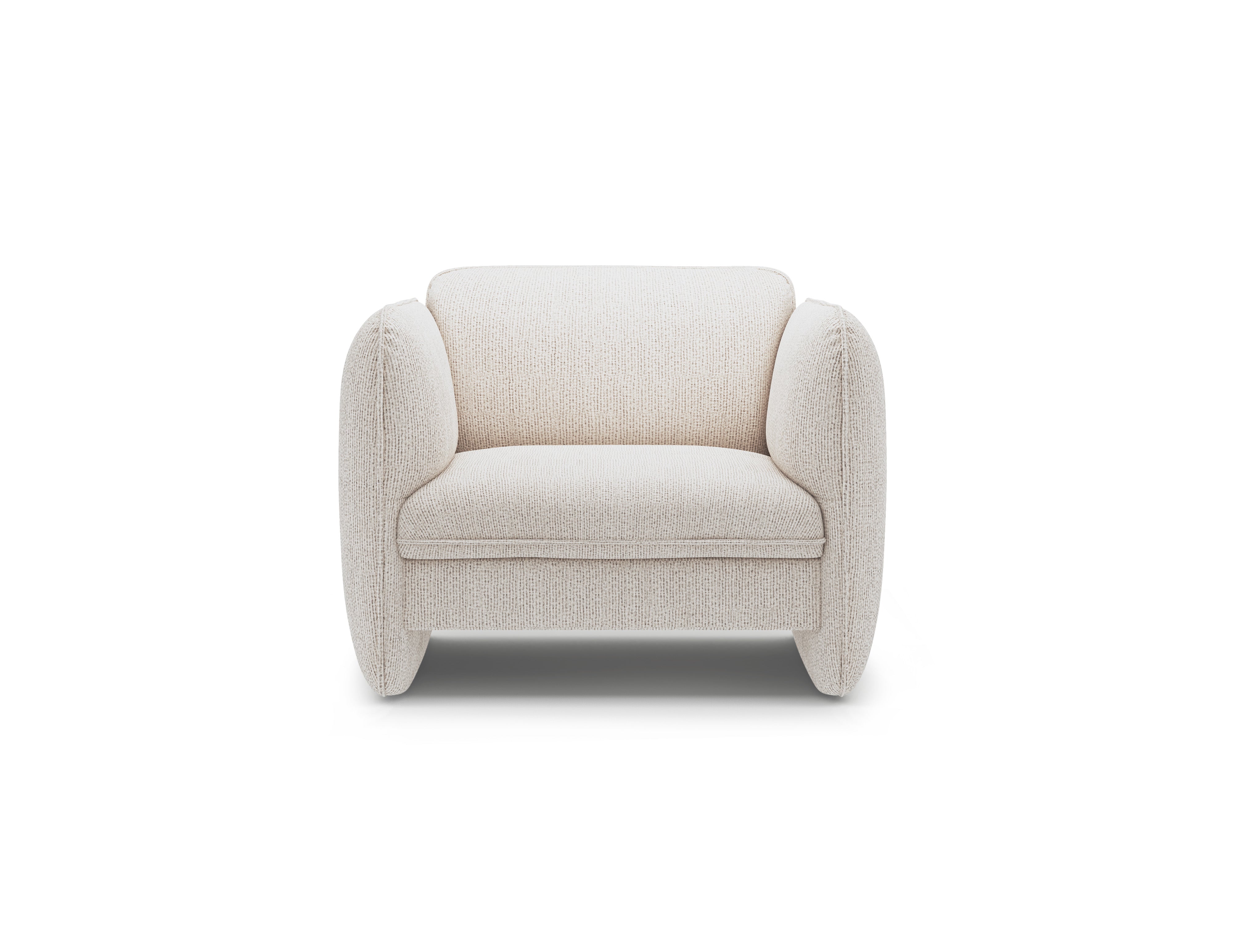 Fauteuil GEORGIA beige chenille