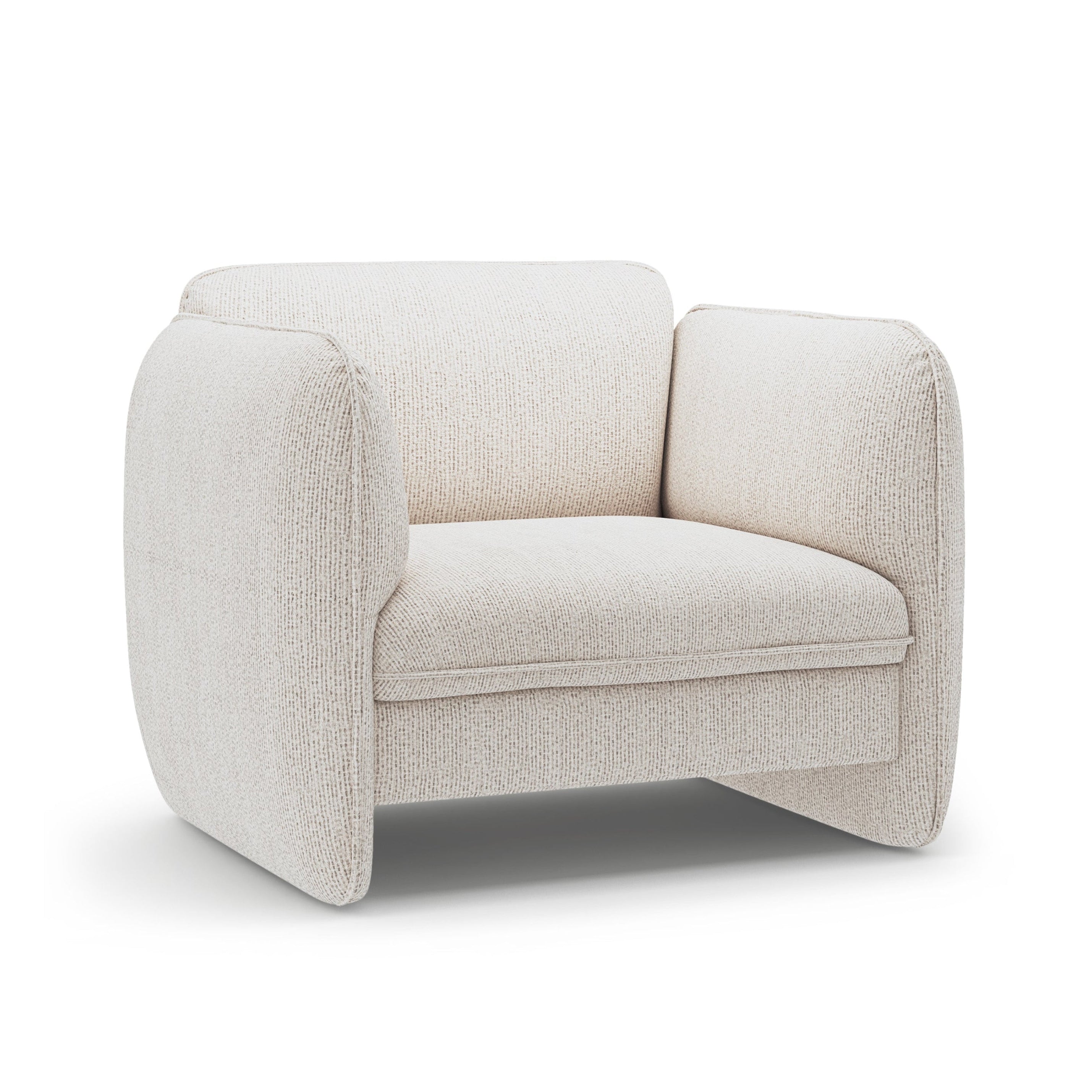 Fauteuil GEORGIA beige chenille