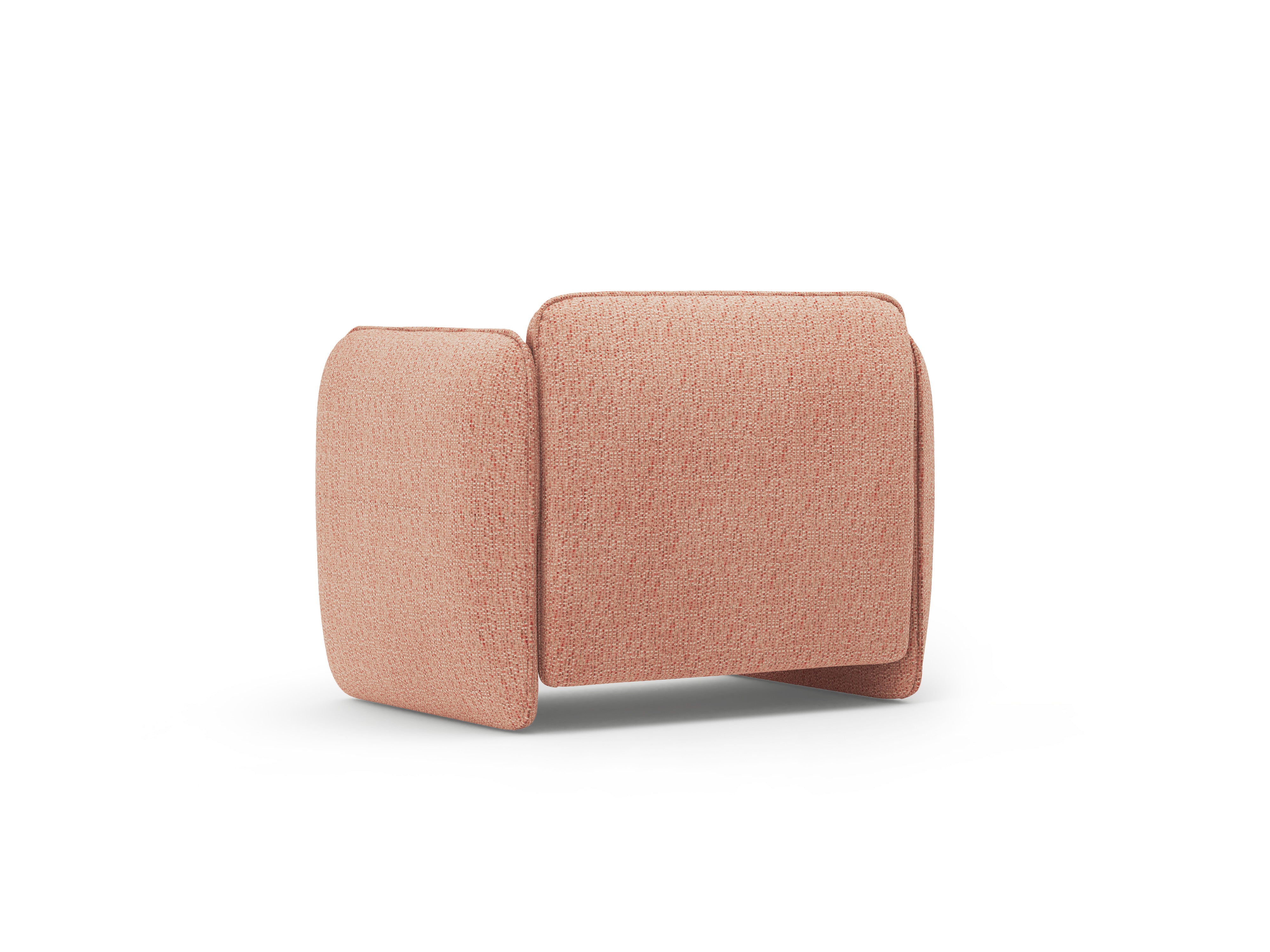 Fauteuil GEORGIA roze chenille