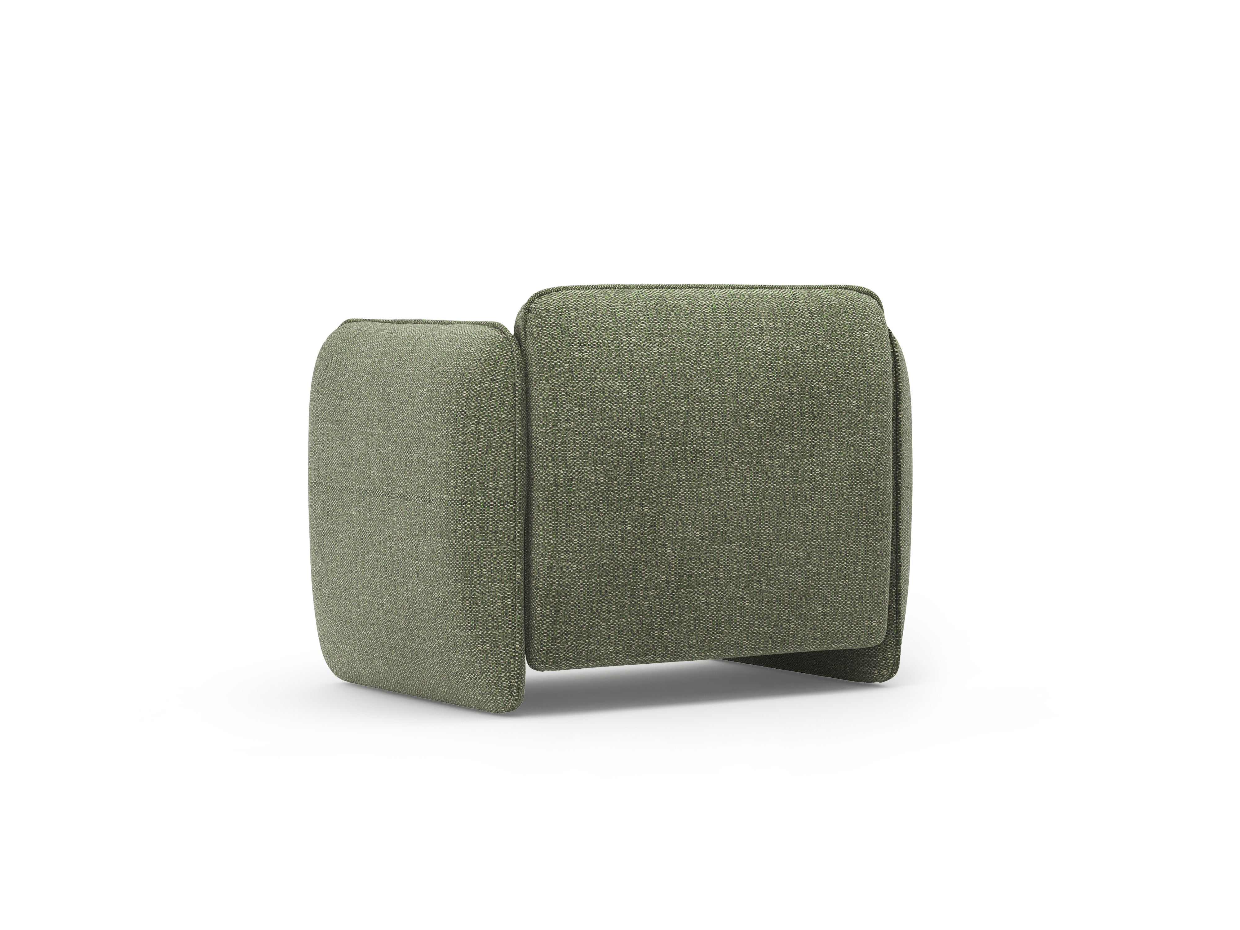 Fotel GEORGIA groene chenille