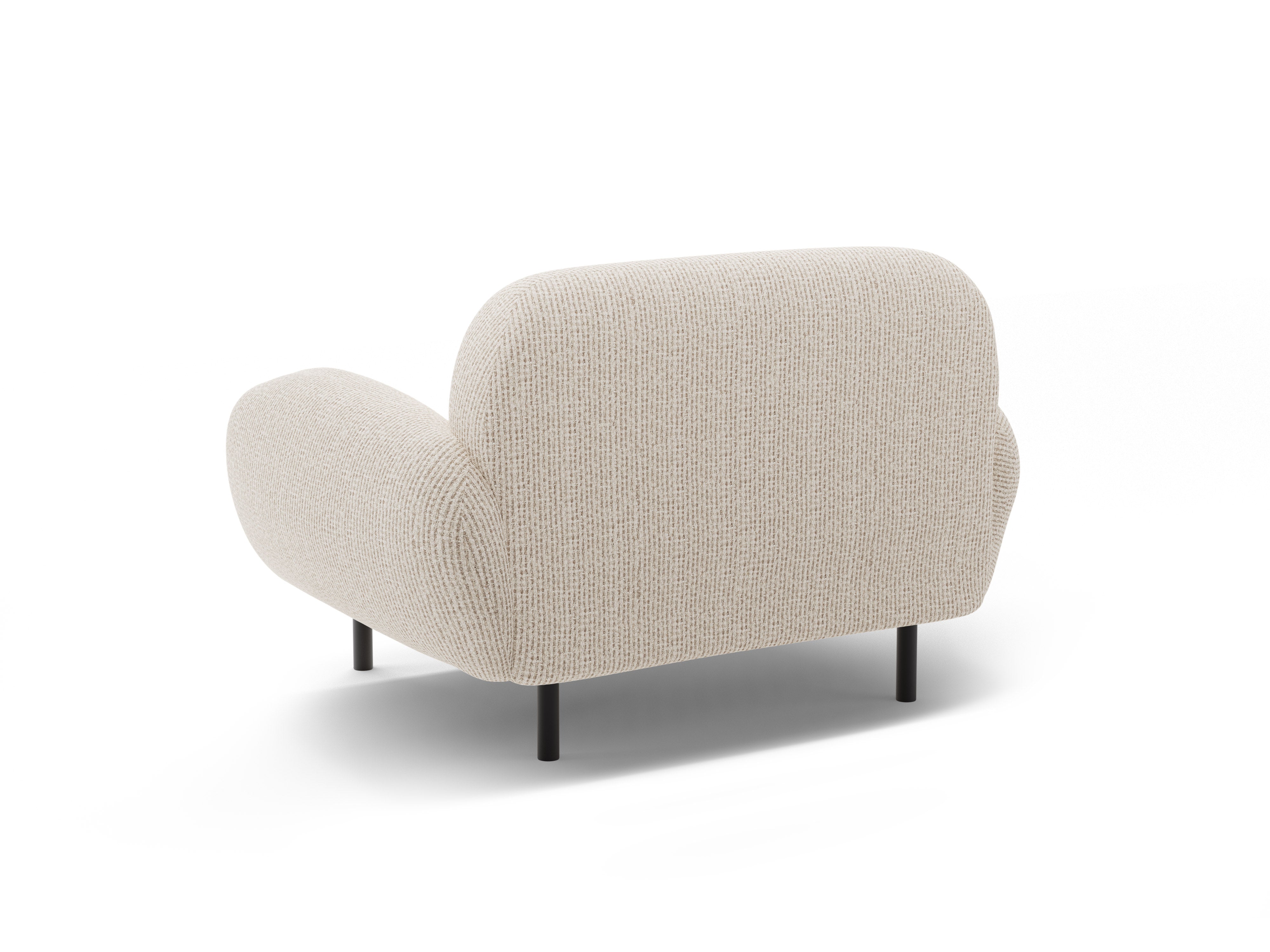 Fauteuil POPPY lichtbeige chenille