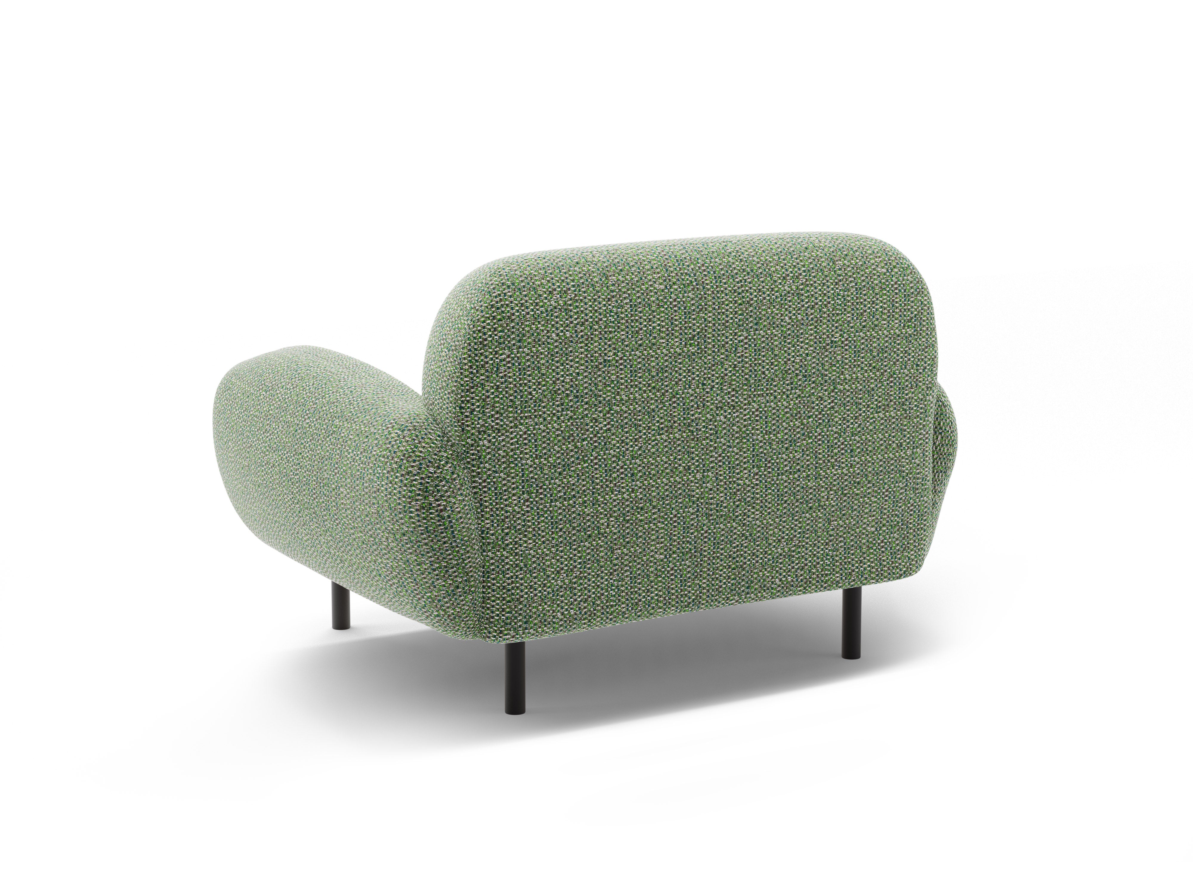 Fauteuil POPPY groene chenille