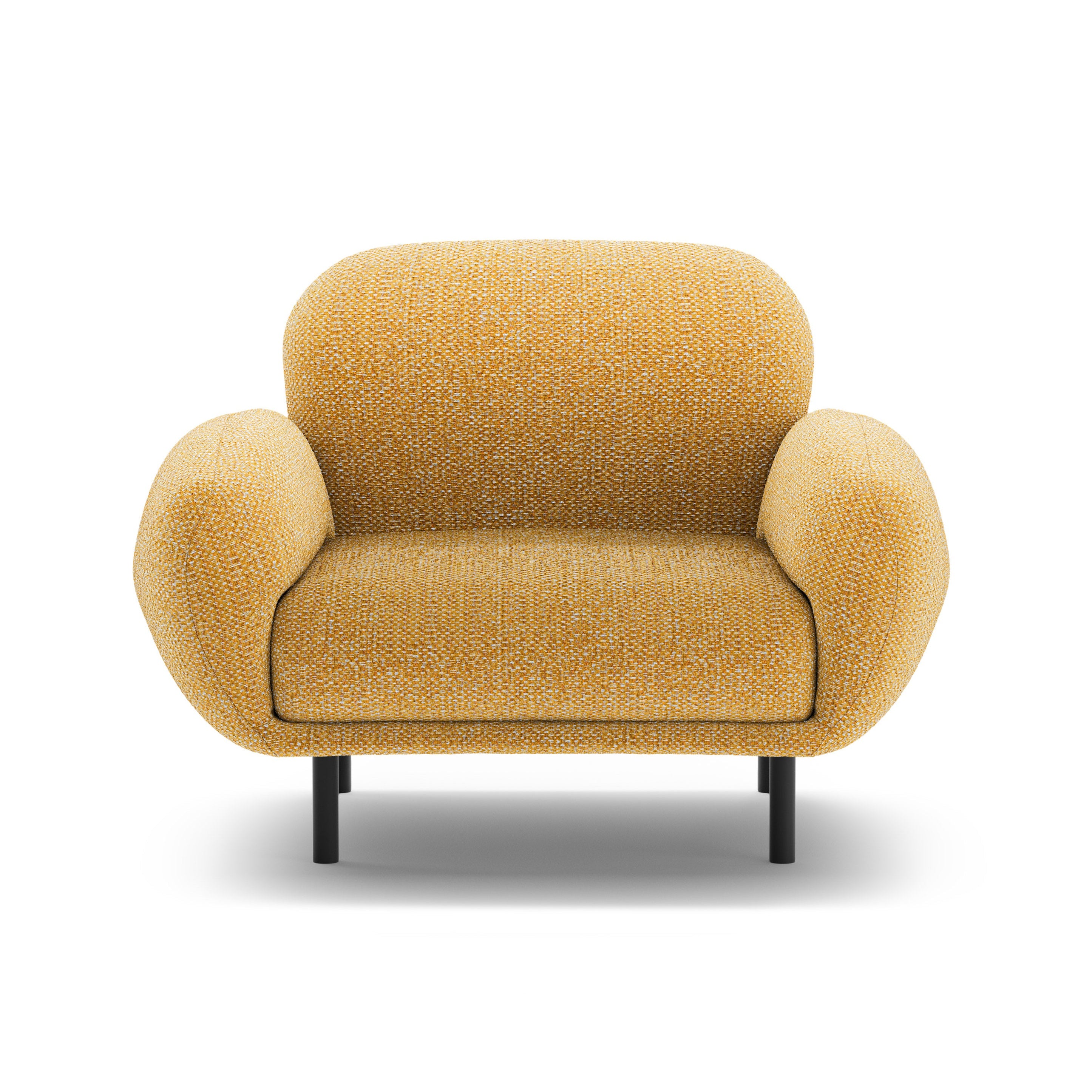 Sessel POPPY senfgelb Chenille