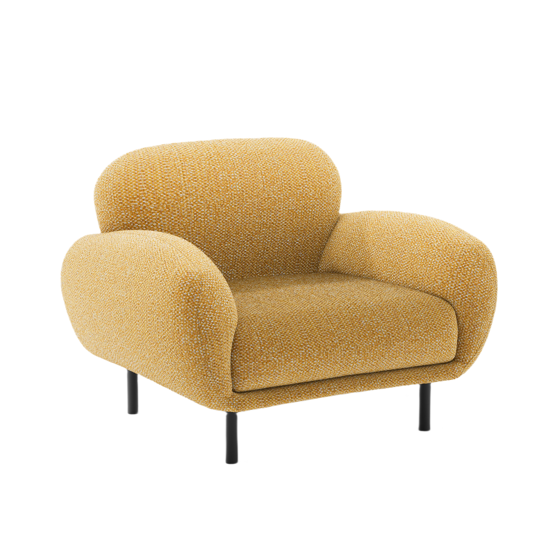 Sessel POPPY senfgelb Chenille