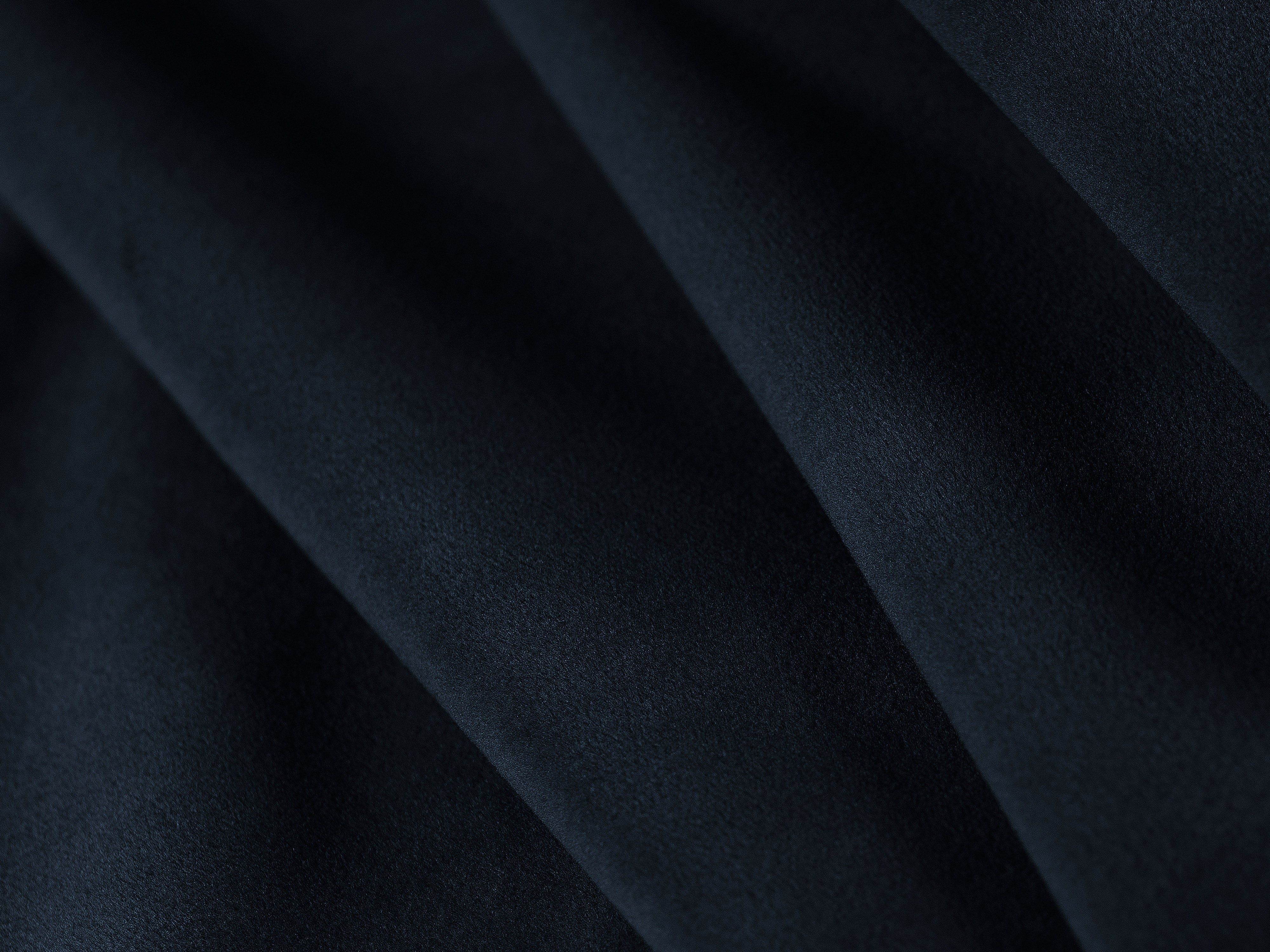 Velvet bed LINEA marineblauw