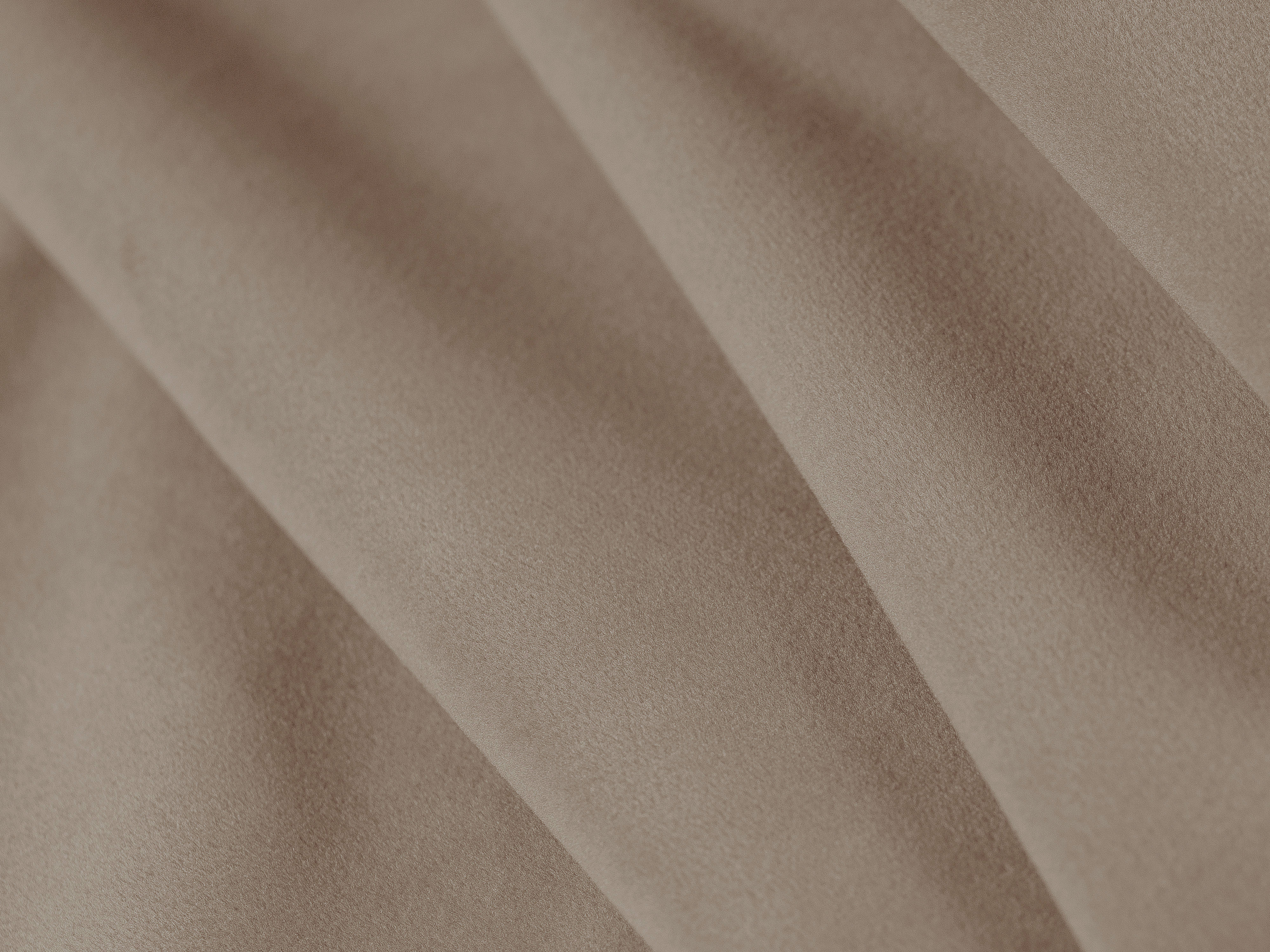 Velvet bed LINEA amandelbeige
