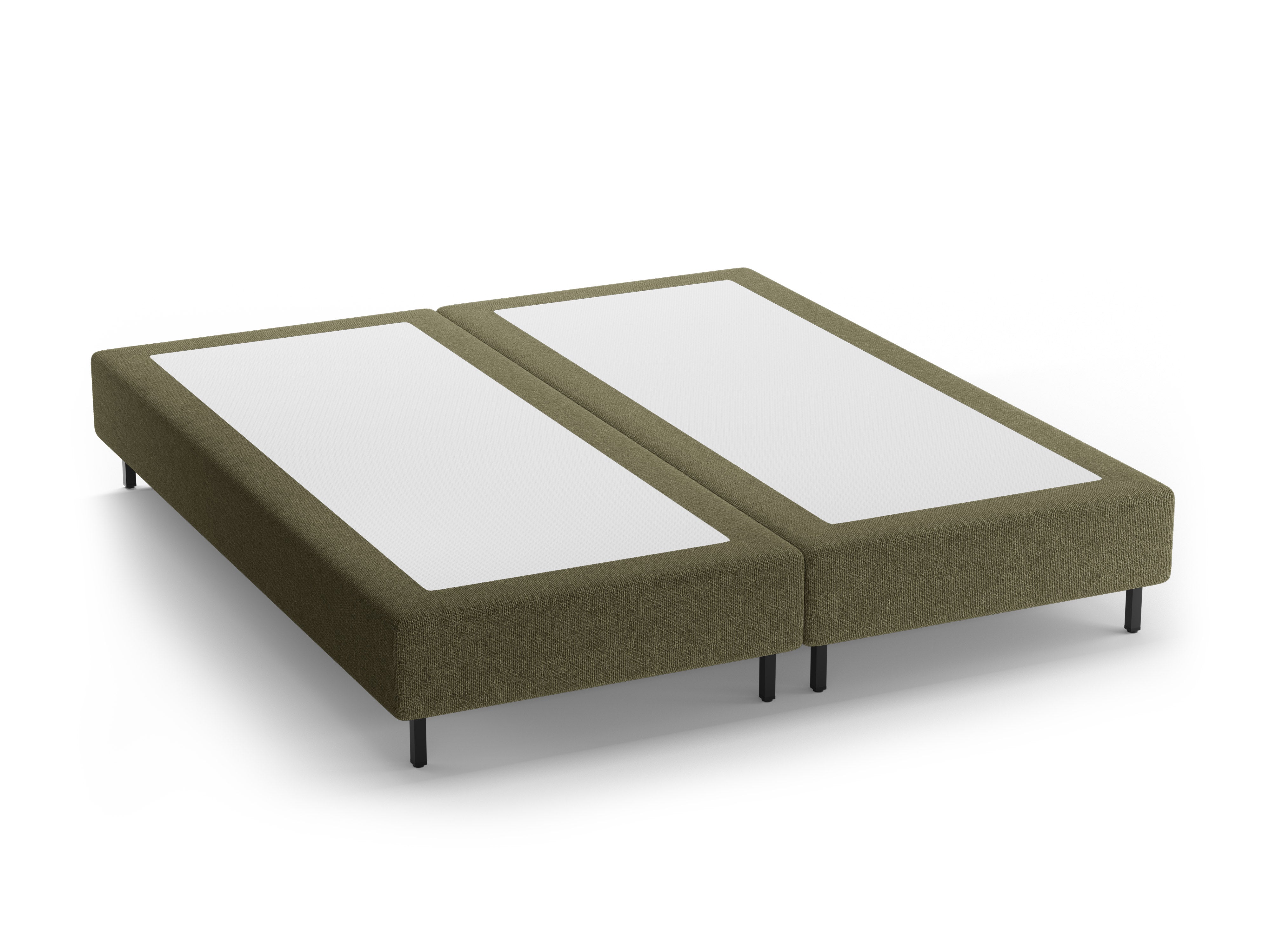 WHALE Bed Green Chenille