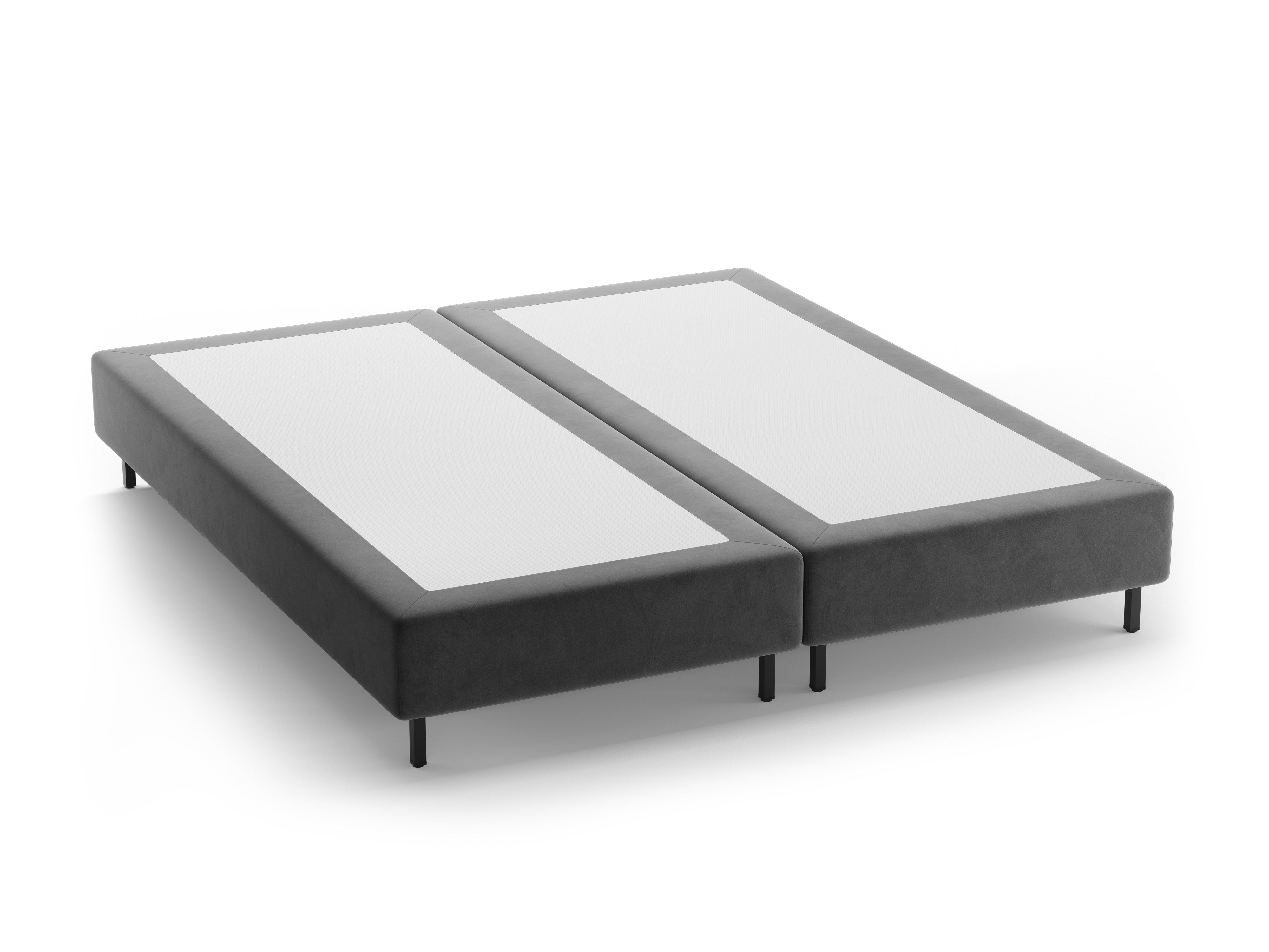 Velvet Bed WHALE Gray