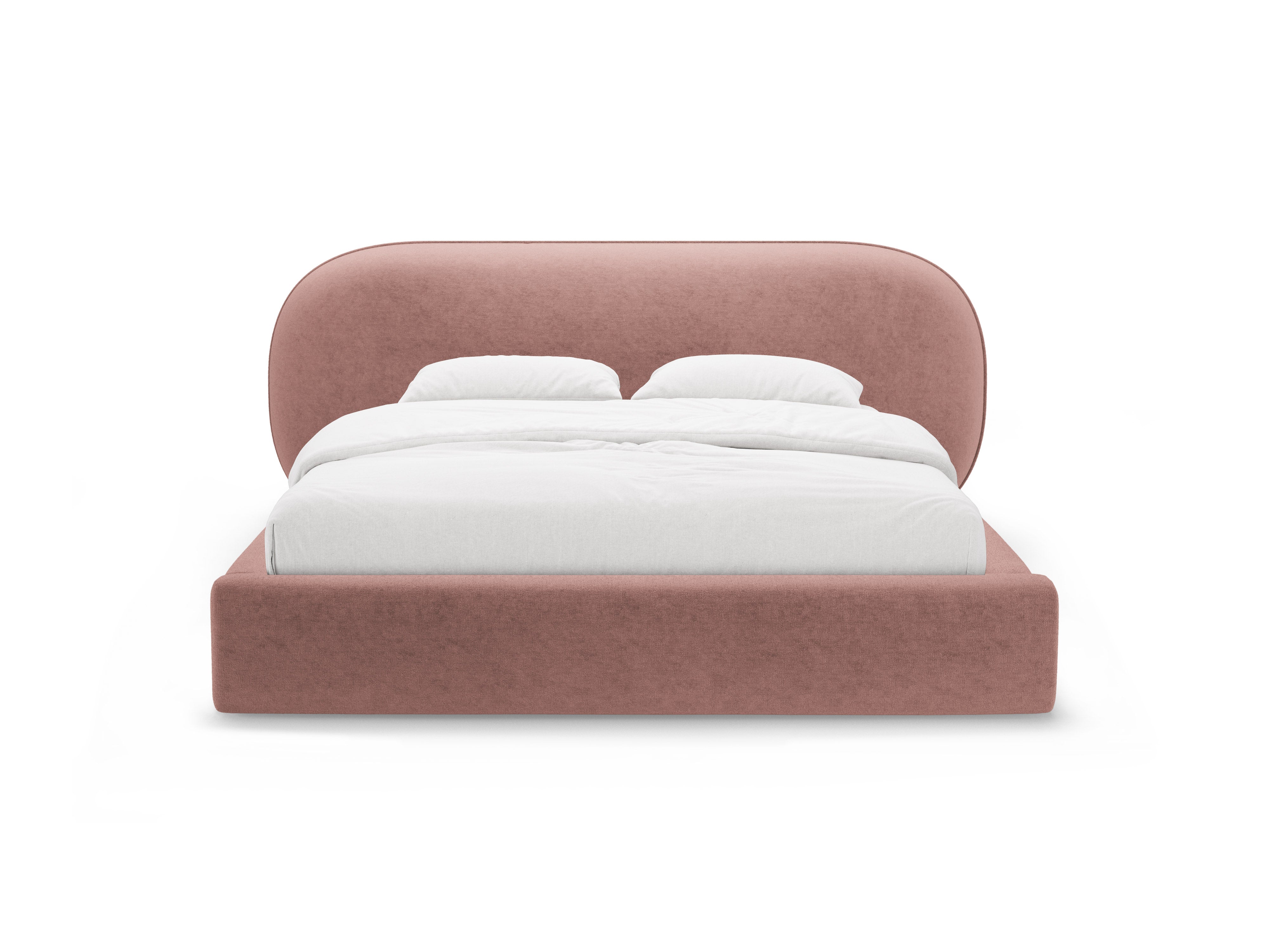 OVALO Bed Pink Chenille