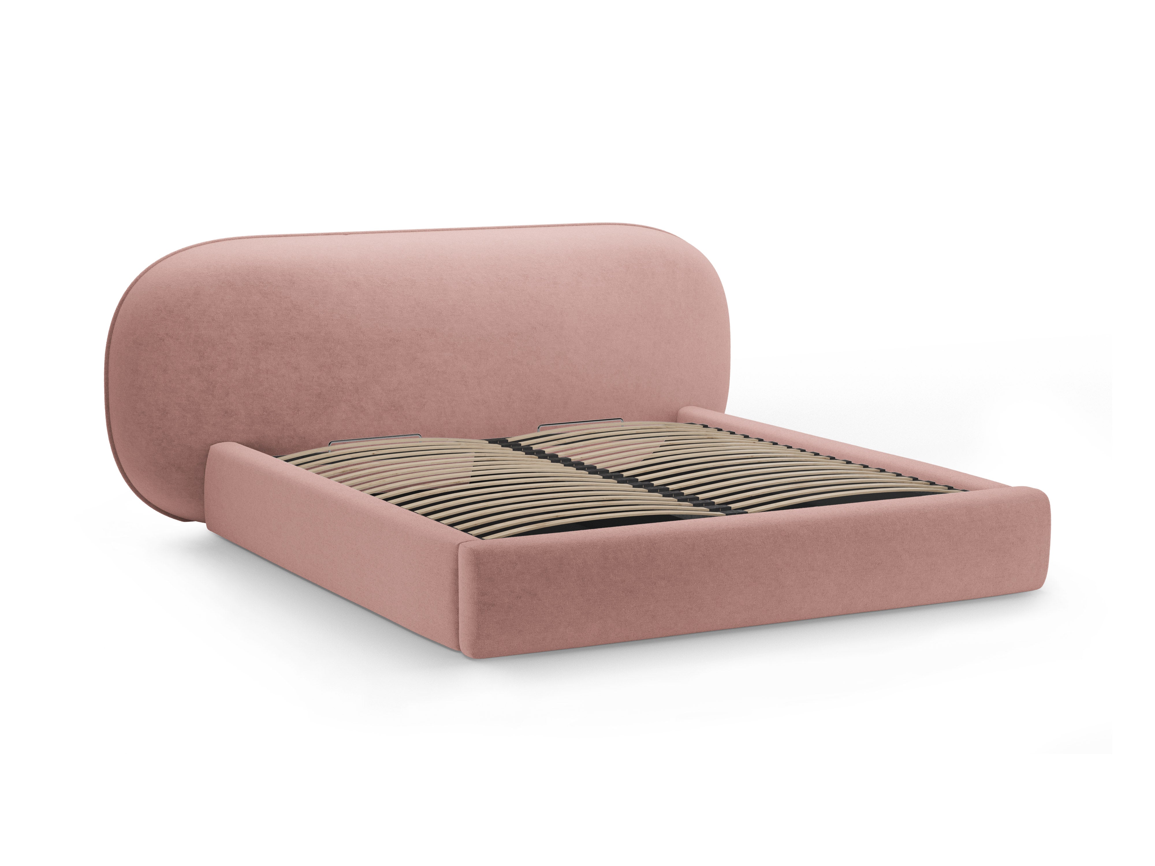 OVALO Bed Pink Chenille