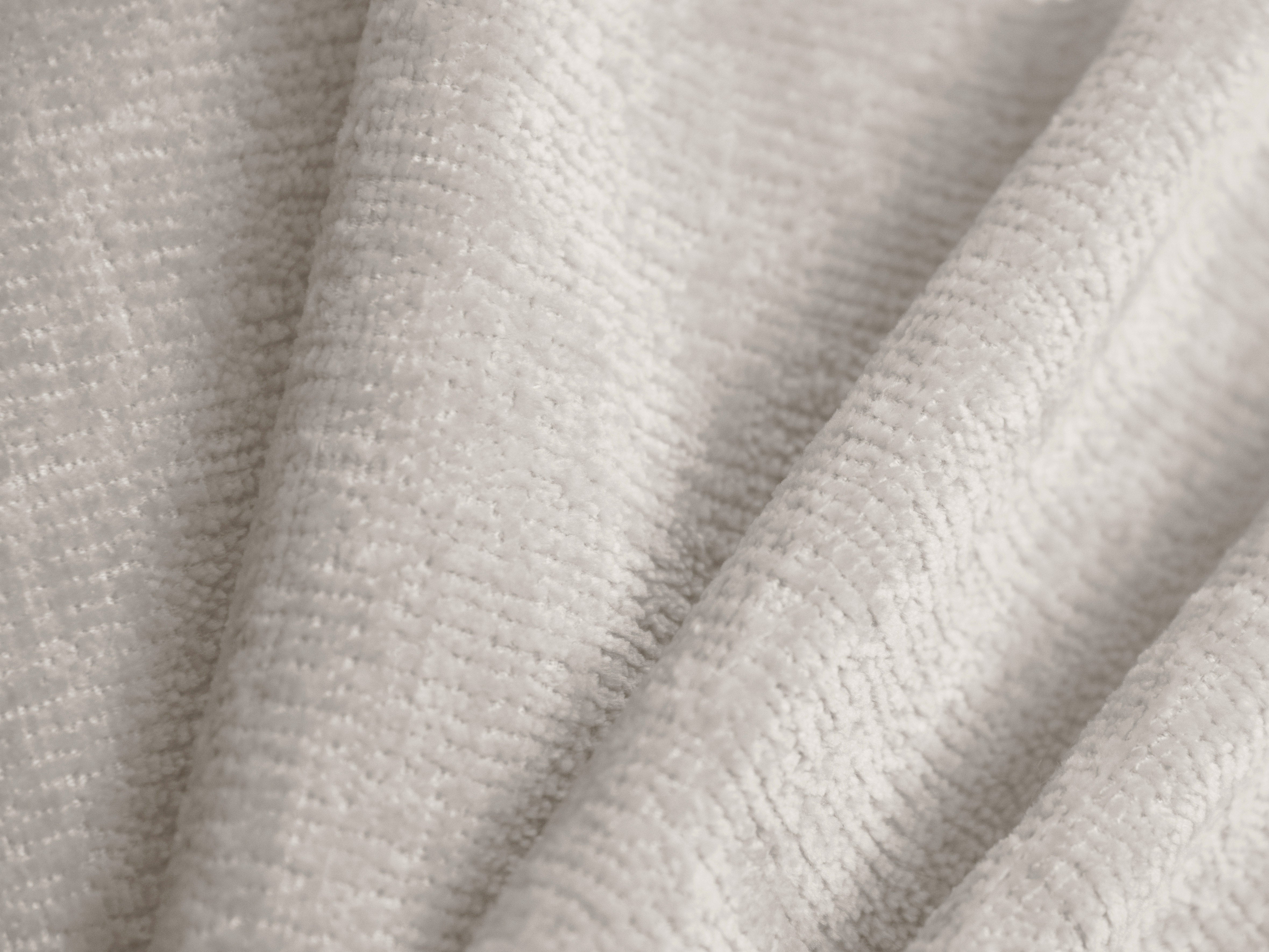 Bett SOLANGE hellbeige Chenille