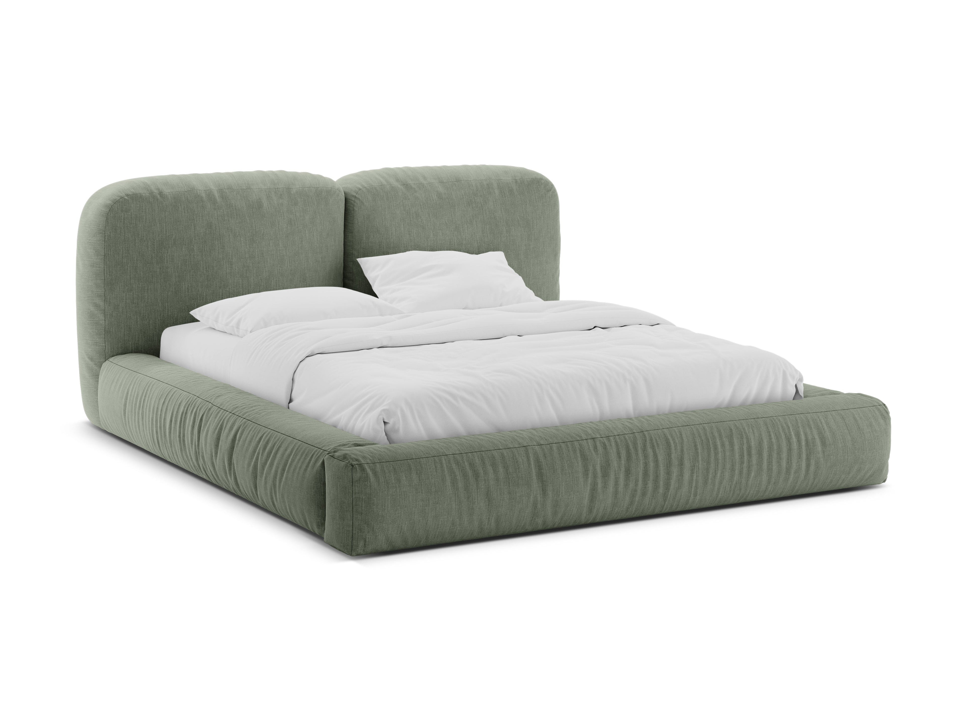MARTINA Bed Green Moss