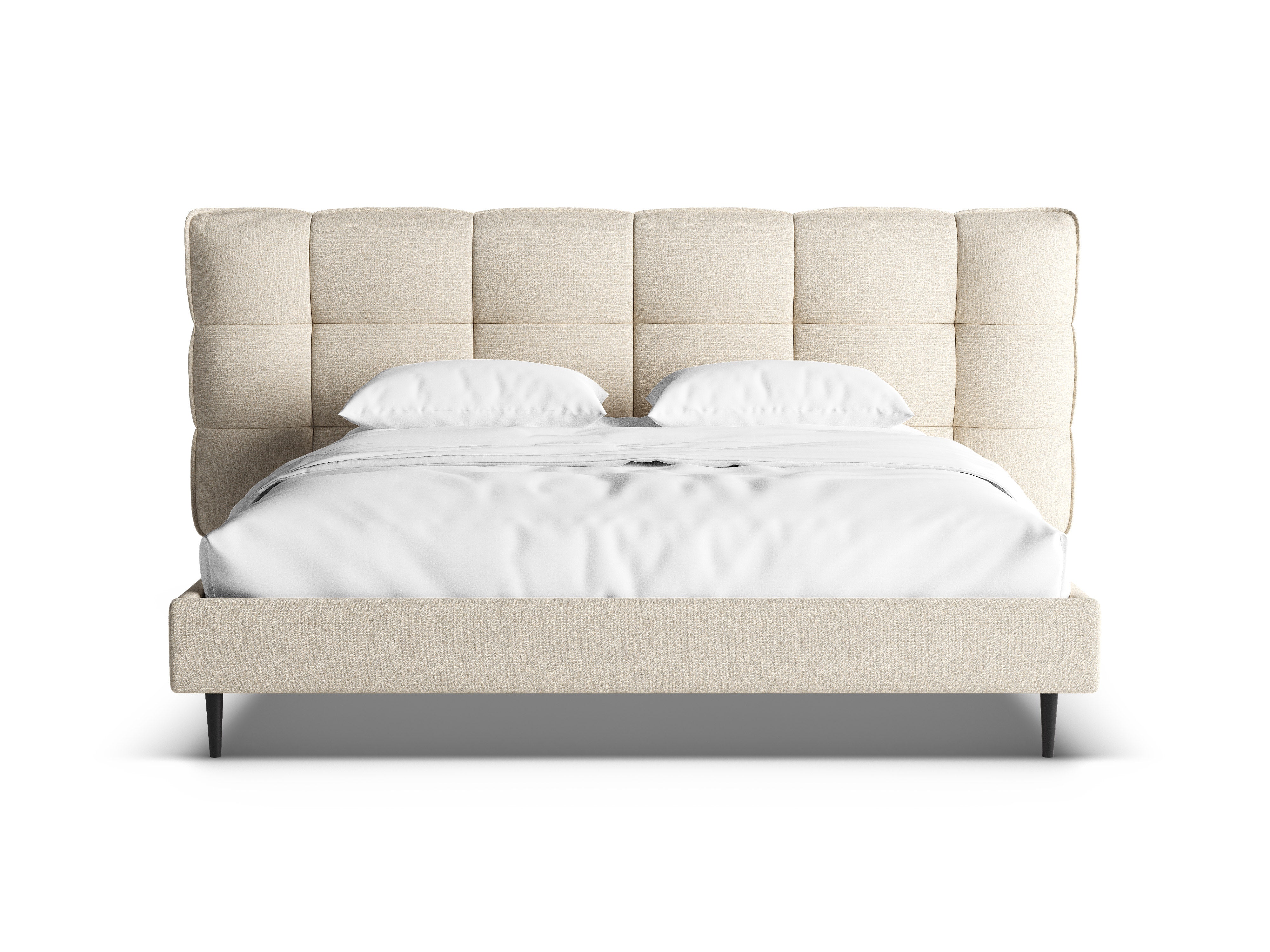 Bed ERIC lichtbeige melange
