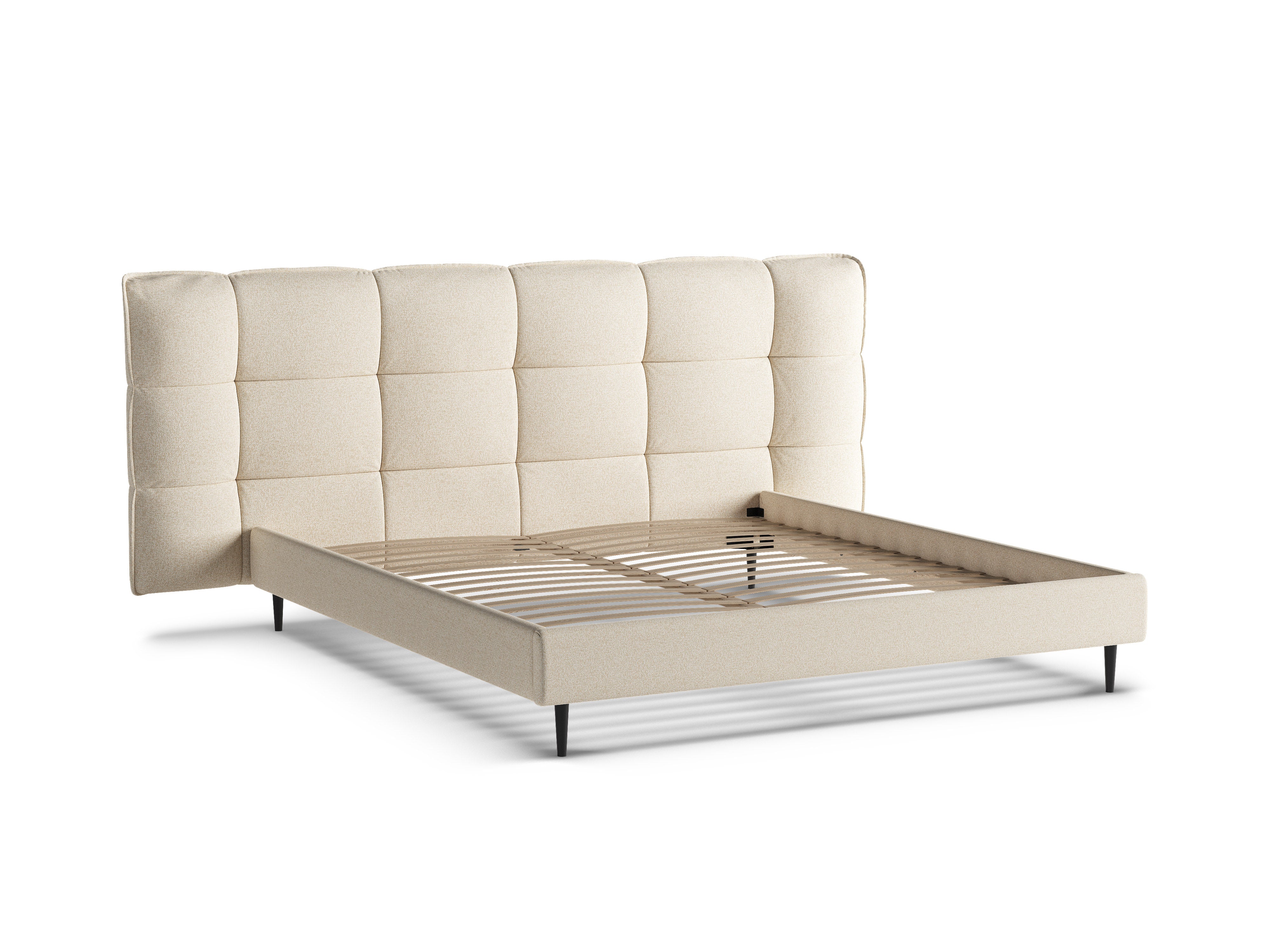 Bed ERIC lichtbeige melange