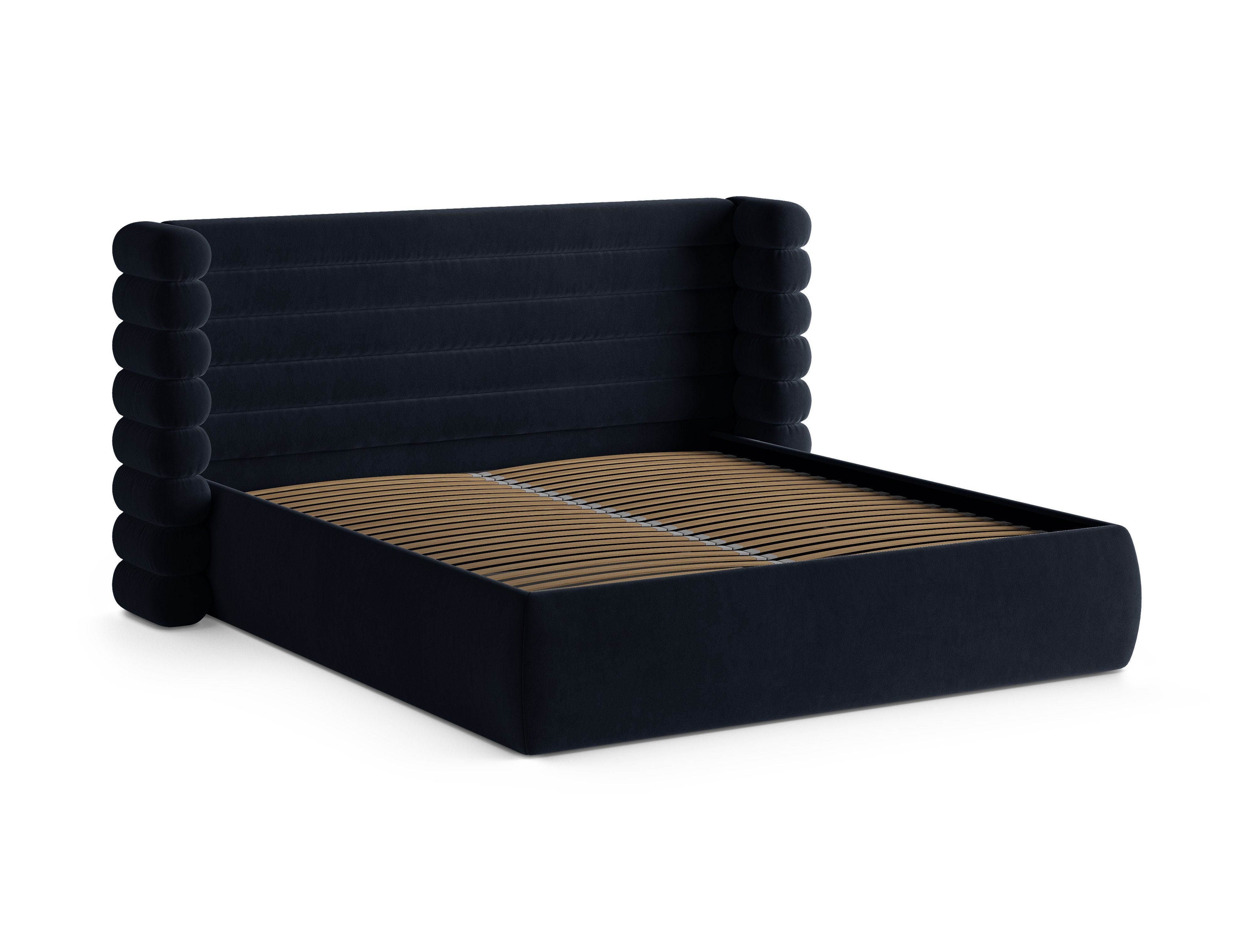 Royal Blue Velvet Bed MOUNT