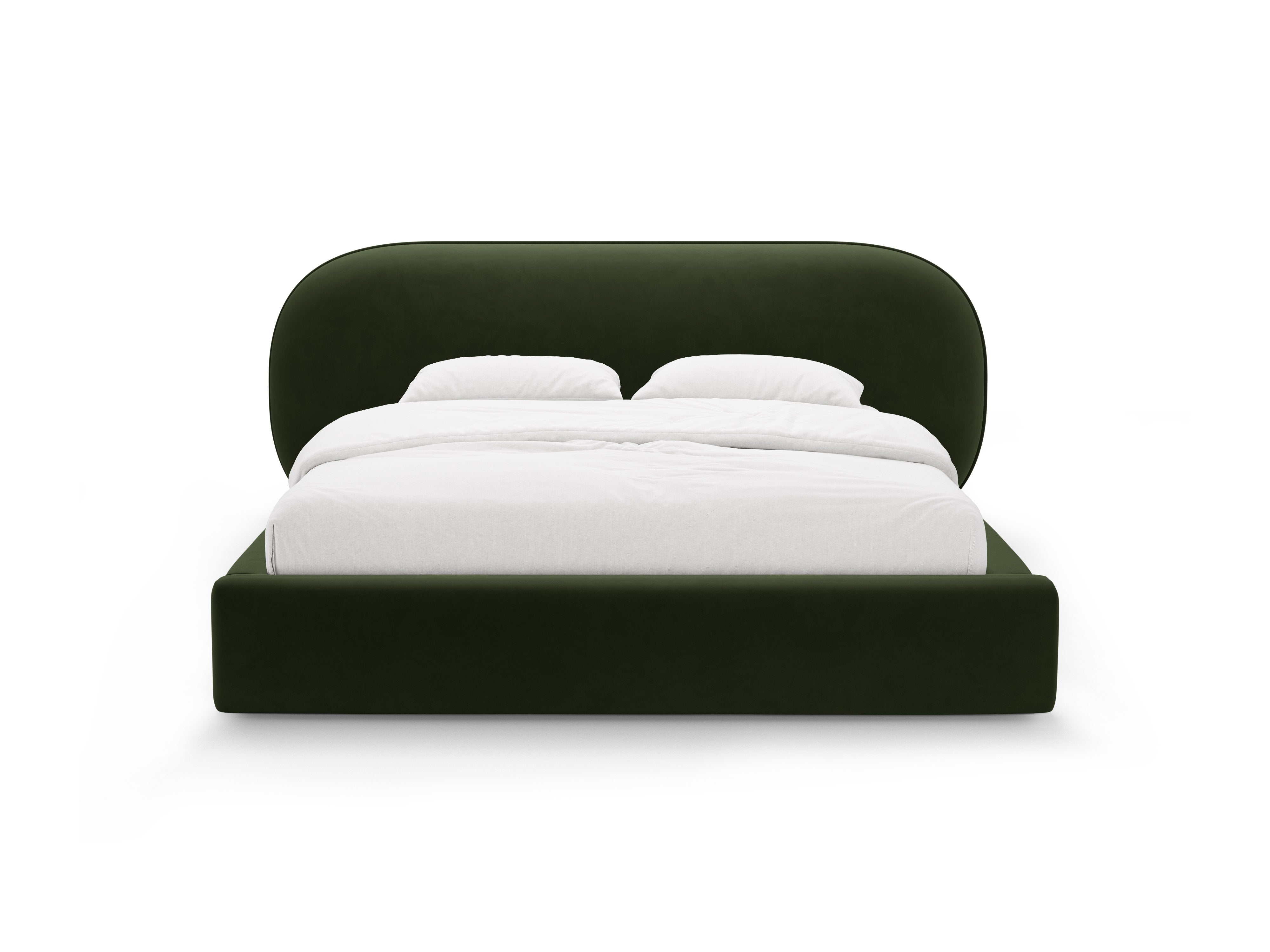 Samtbett OVALO militärgrün