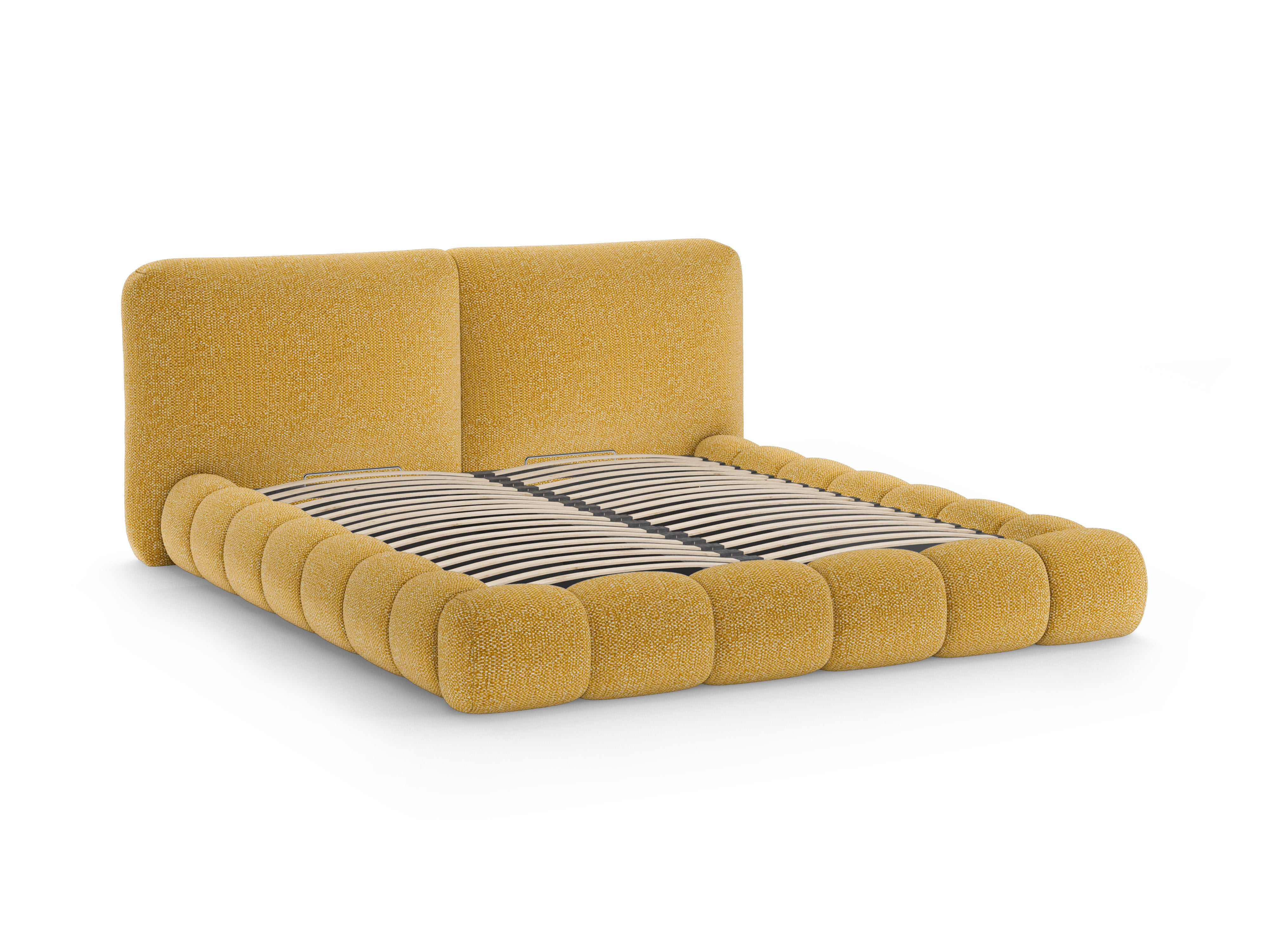 Bed SOLANGE mosterdmelange