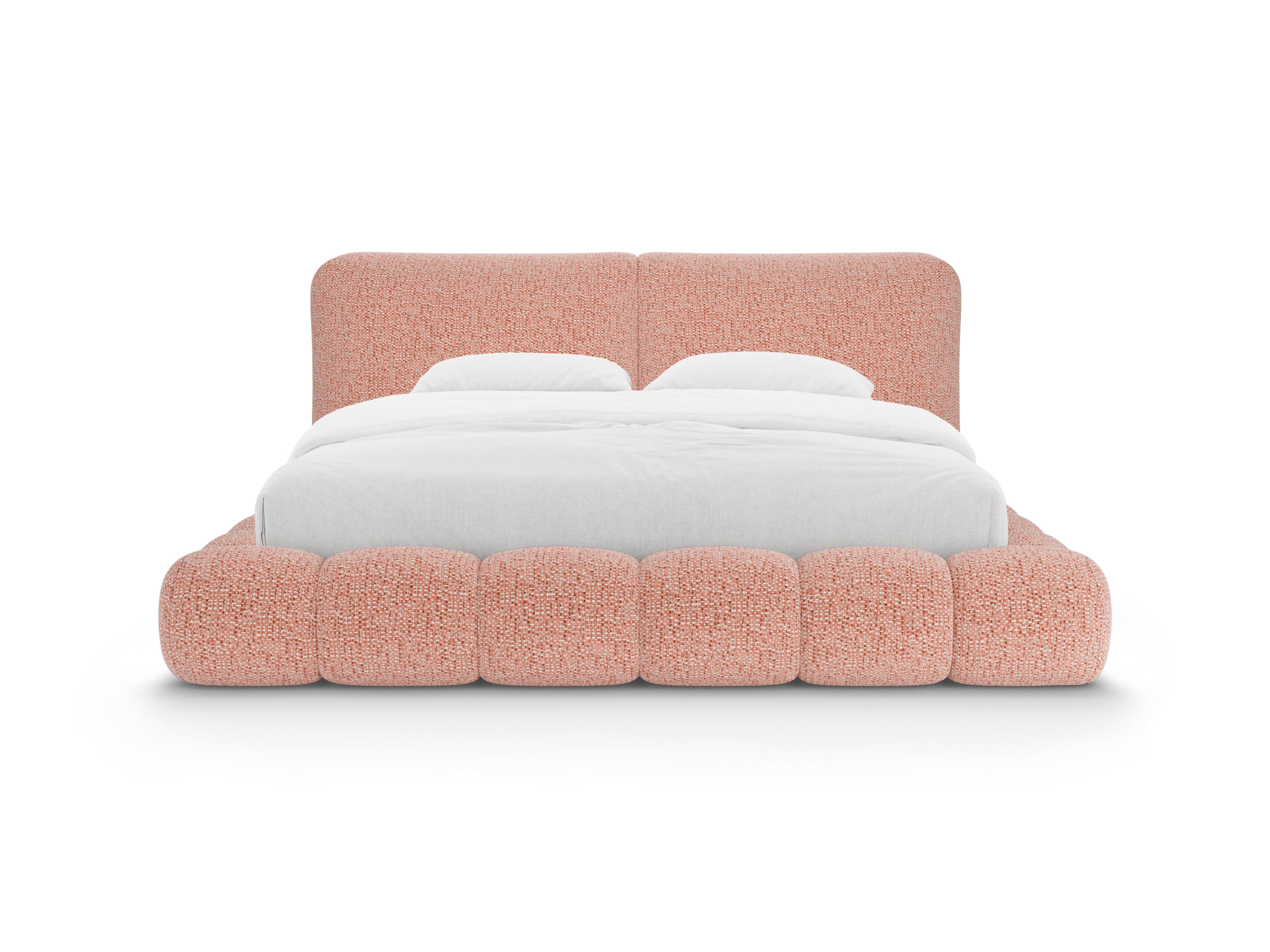 Bed SOLANGE roze melange