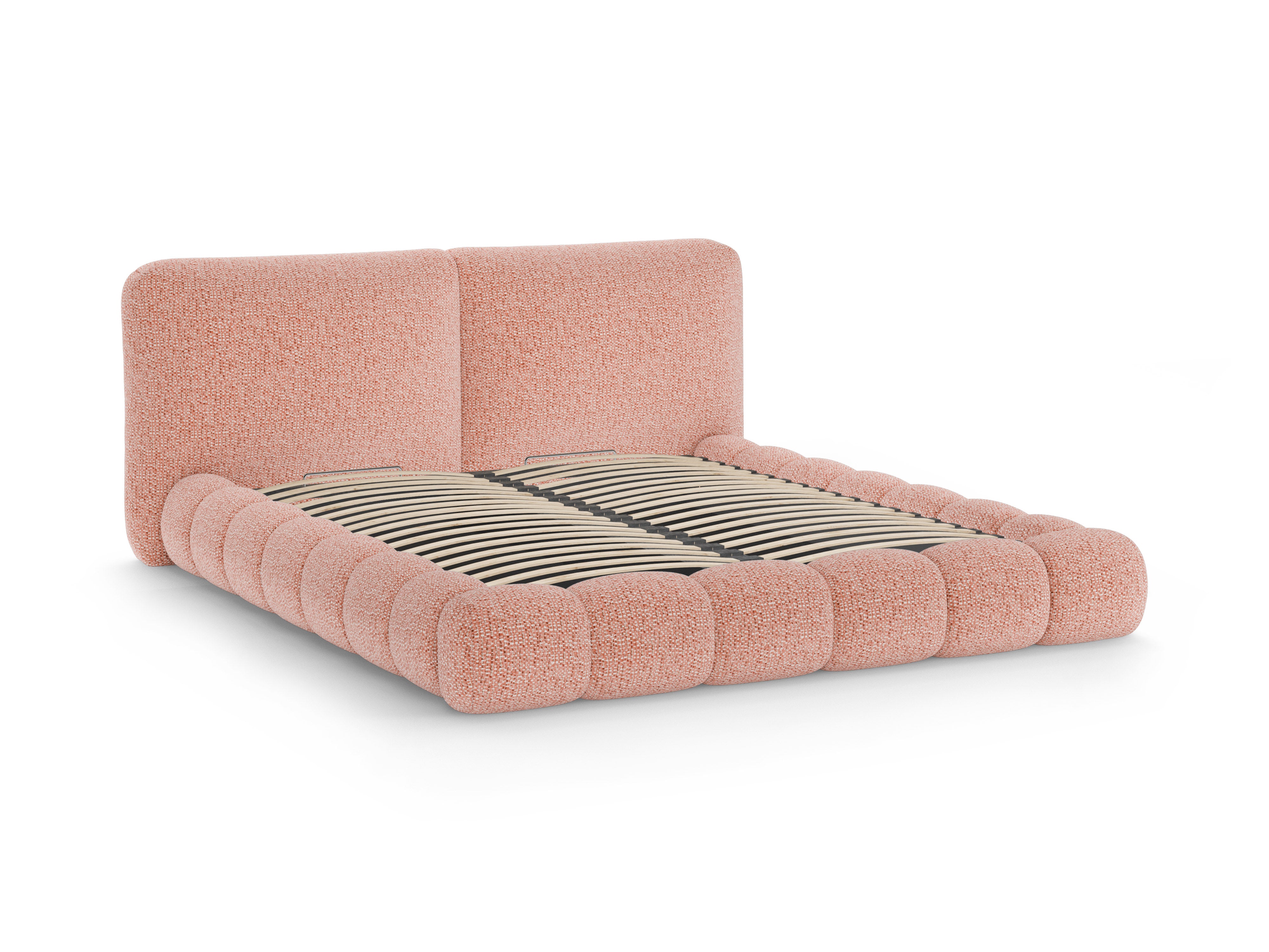 Bed SOLANGE roze melange