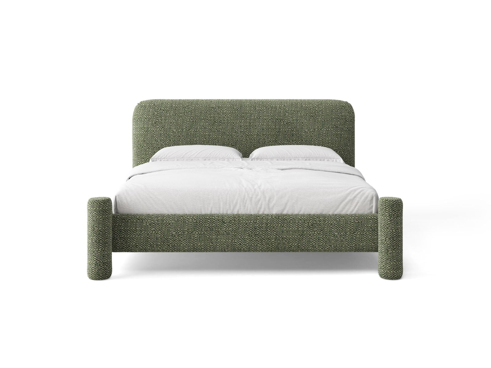Bed VERA groen melange