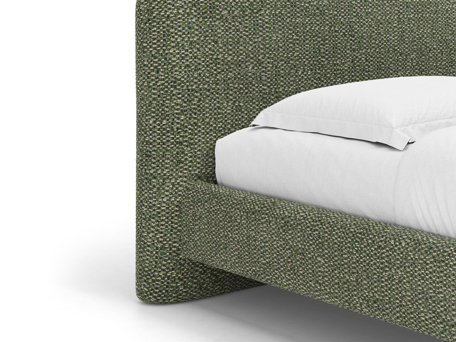 Bed VERA groen melange