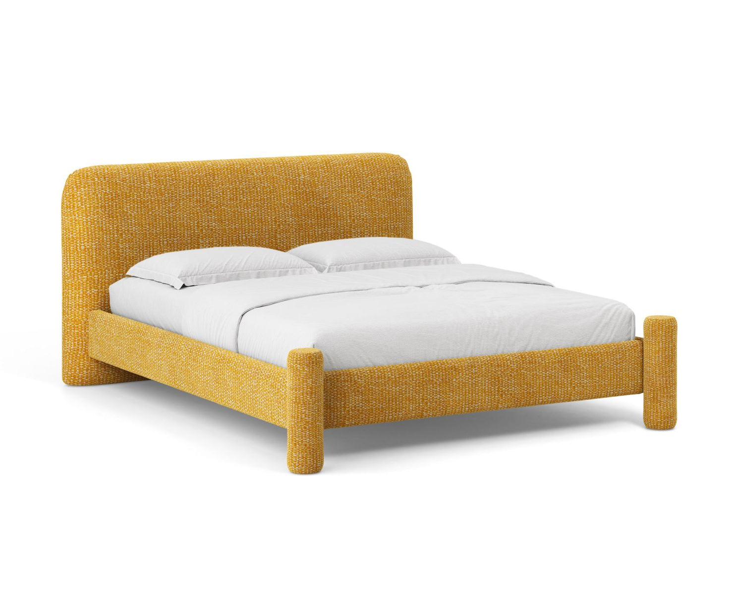 VERA bed mosterdmelange