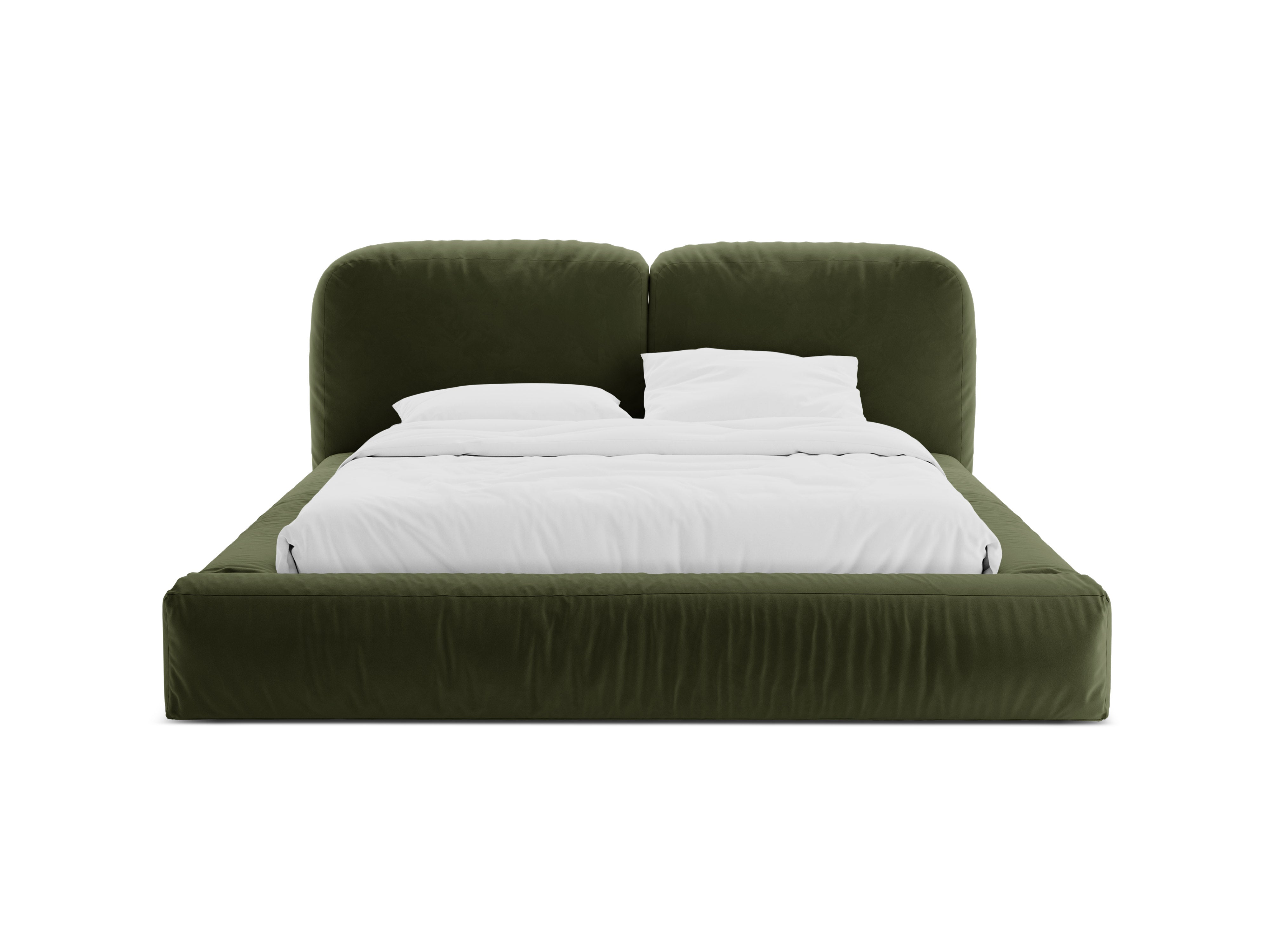 Velvet Bed MARTINA Green