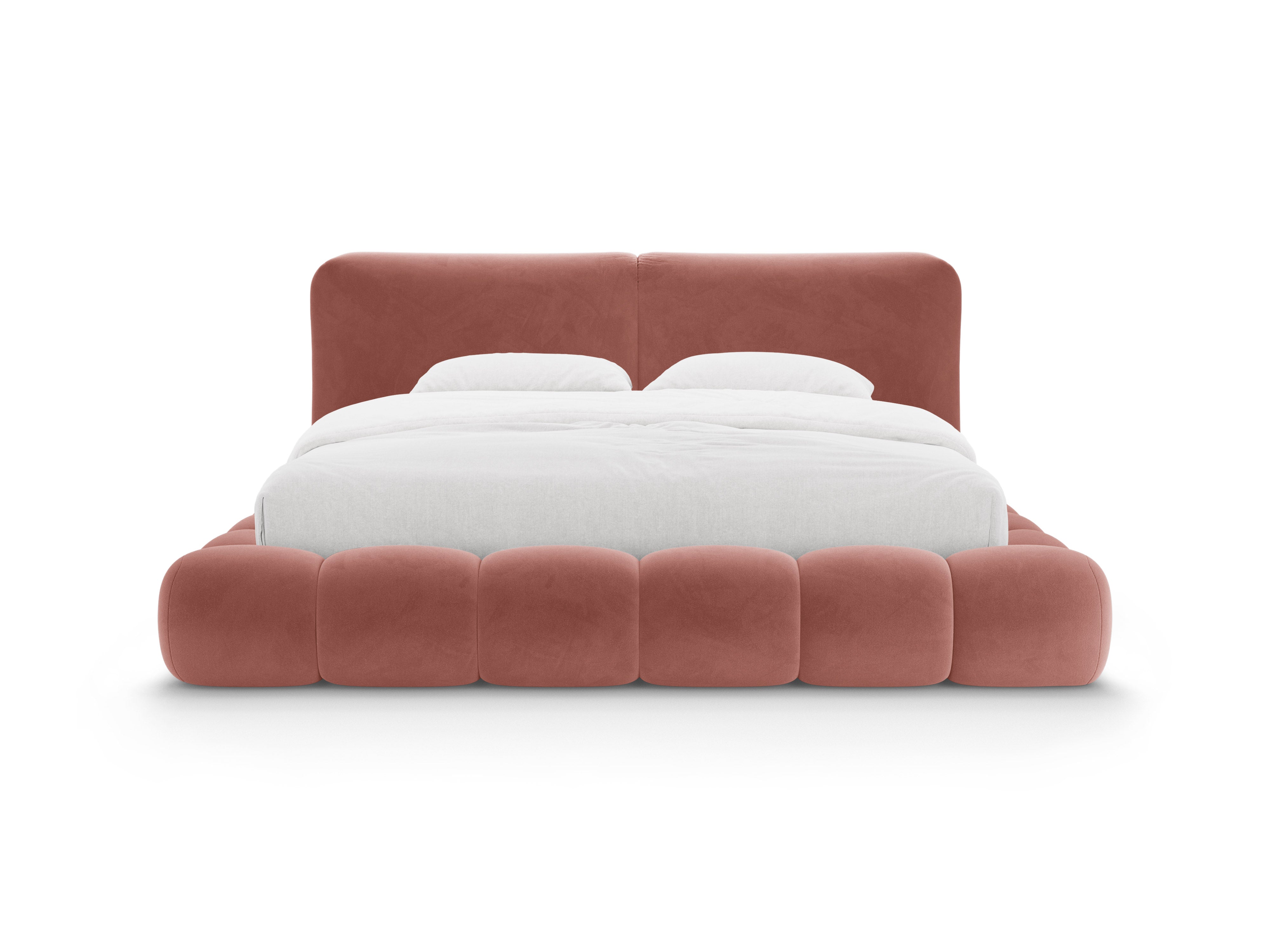 Velvet bed SOLANGE roze