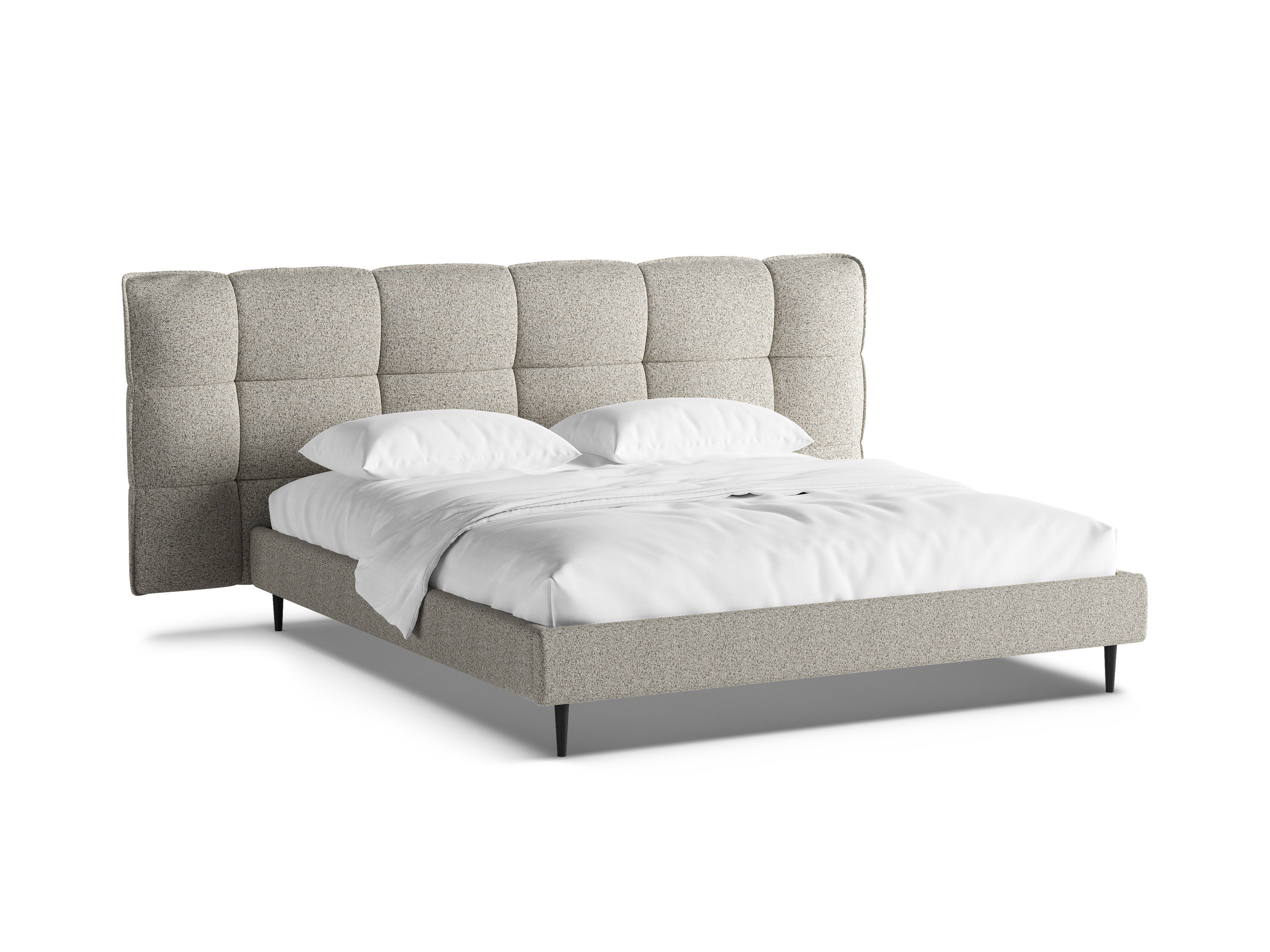 Bett ERIC beige Melange