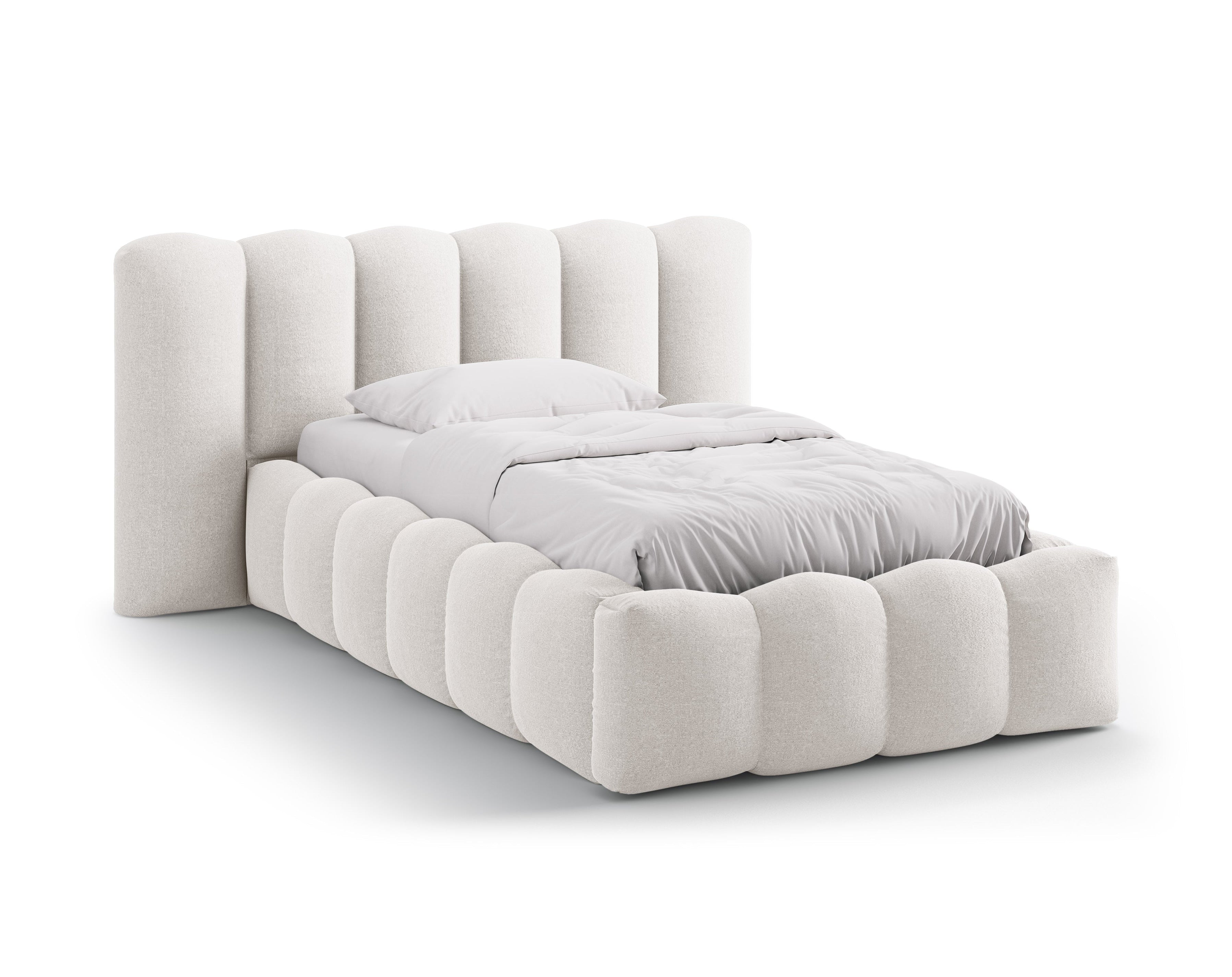 Bed LUPINE lichtbeige