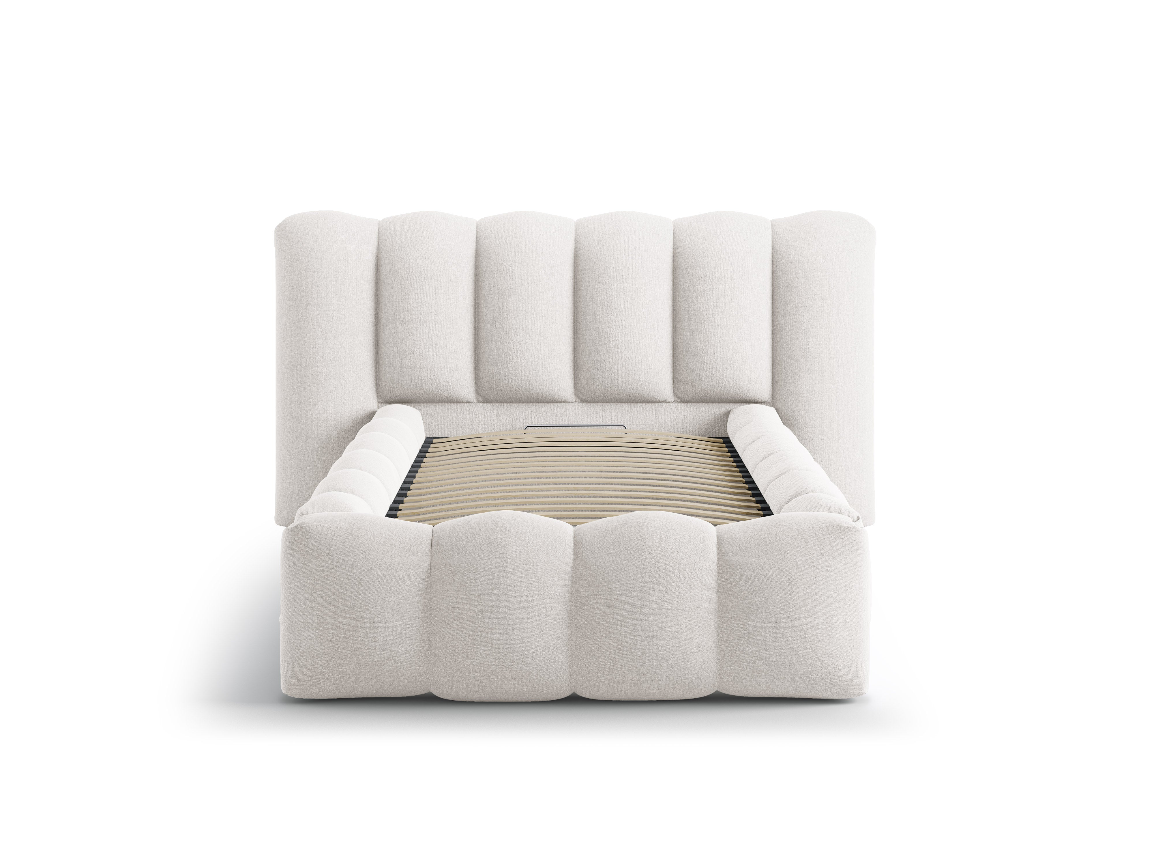 Bed LUPINE lichtbeige