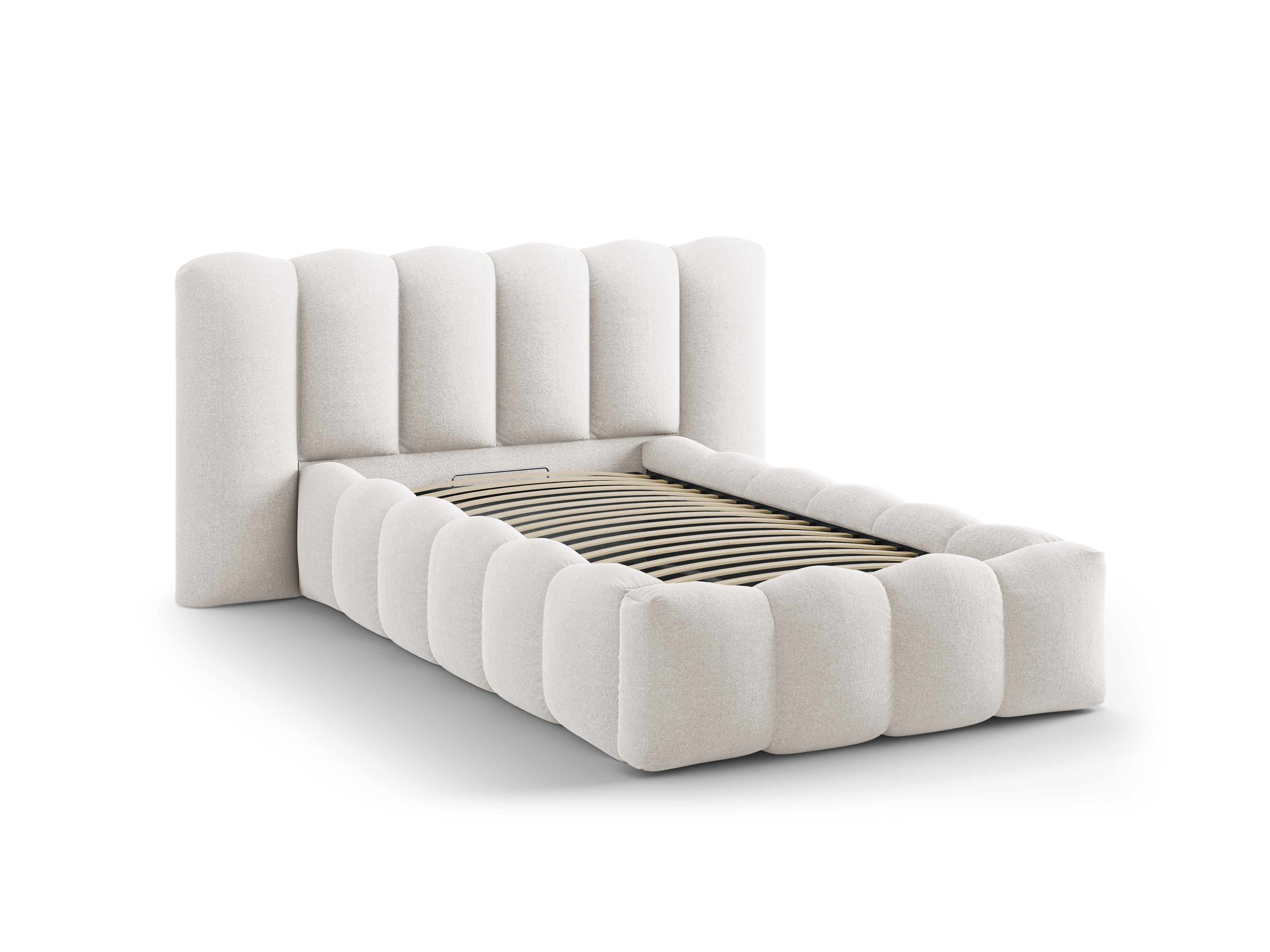 Bed LUPINE lichtbeige