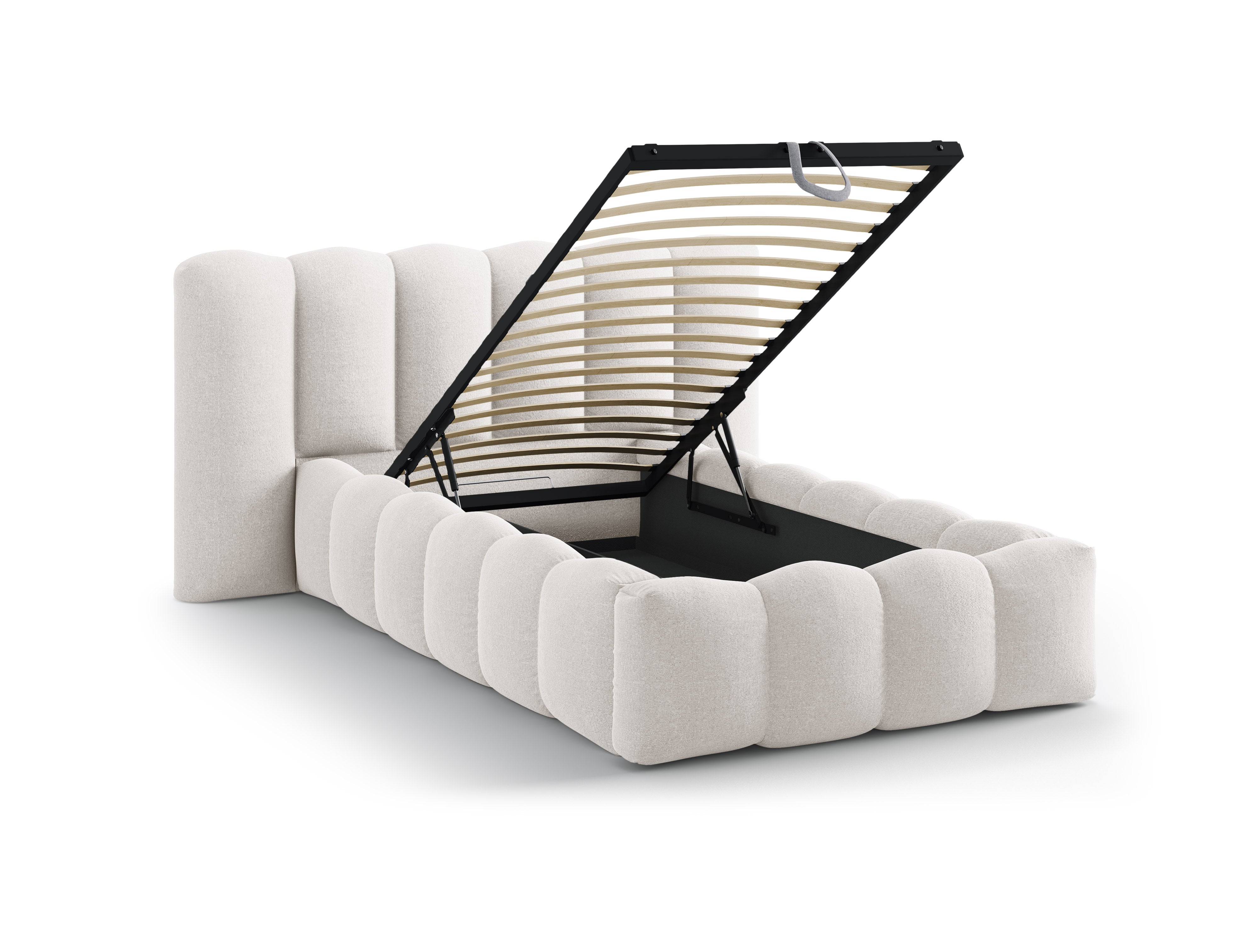 Bed LUPINE lichtbeige