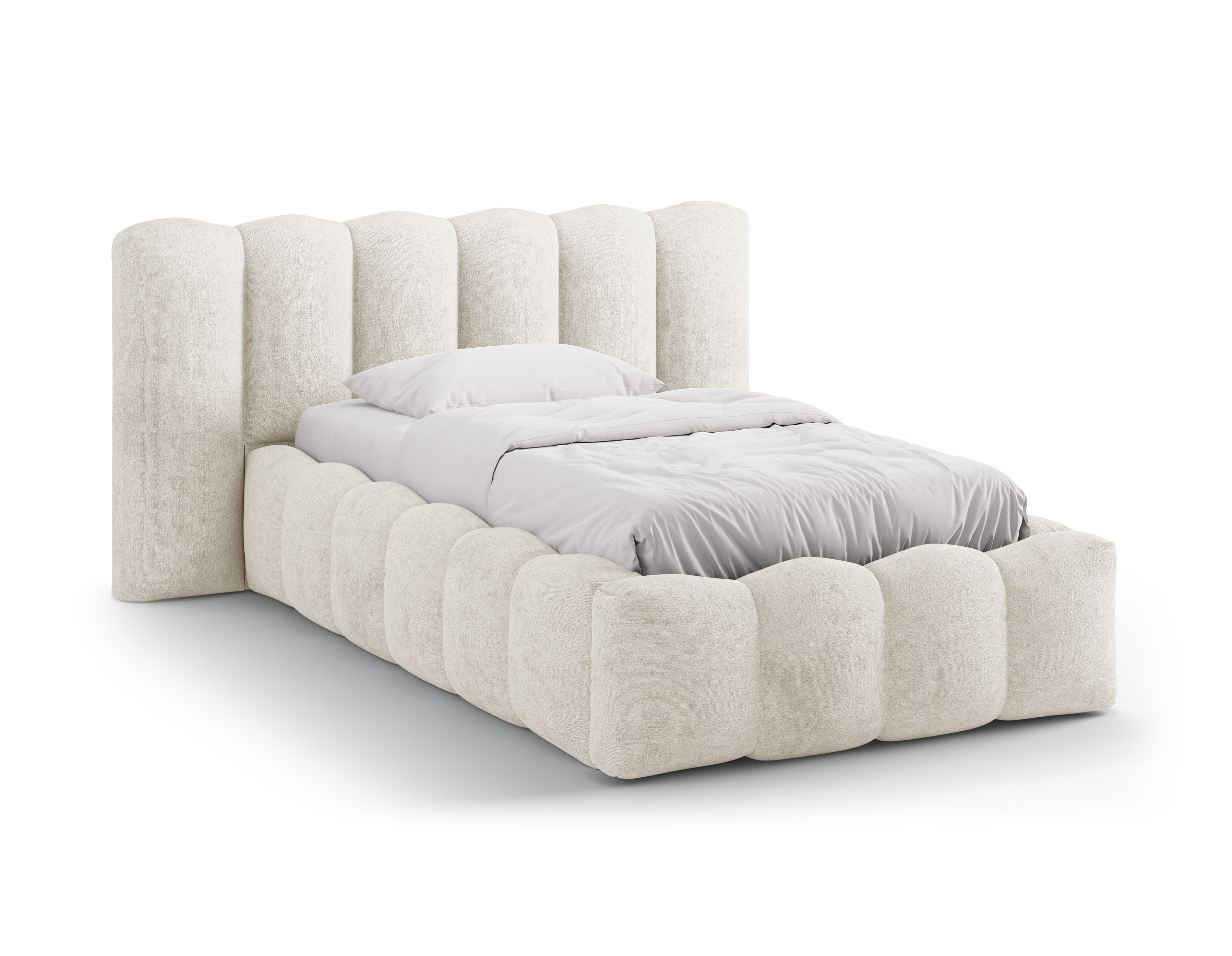 LUPINE Bed Light Beige Chenille