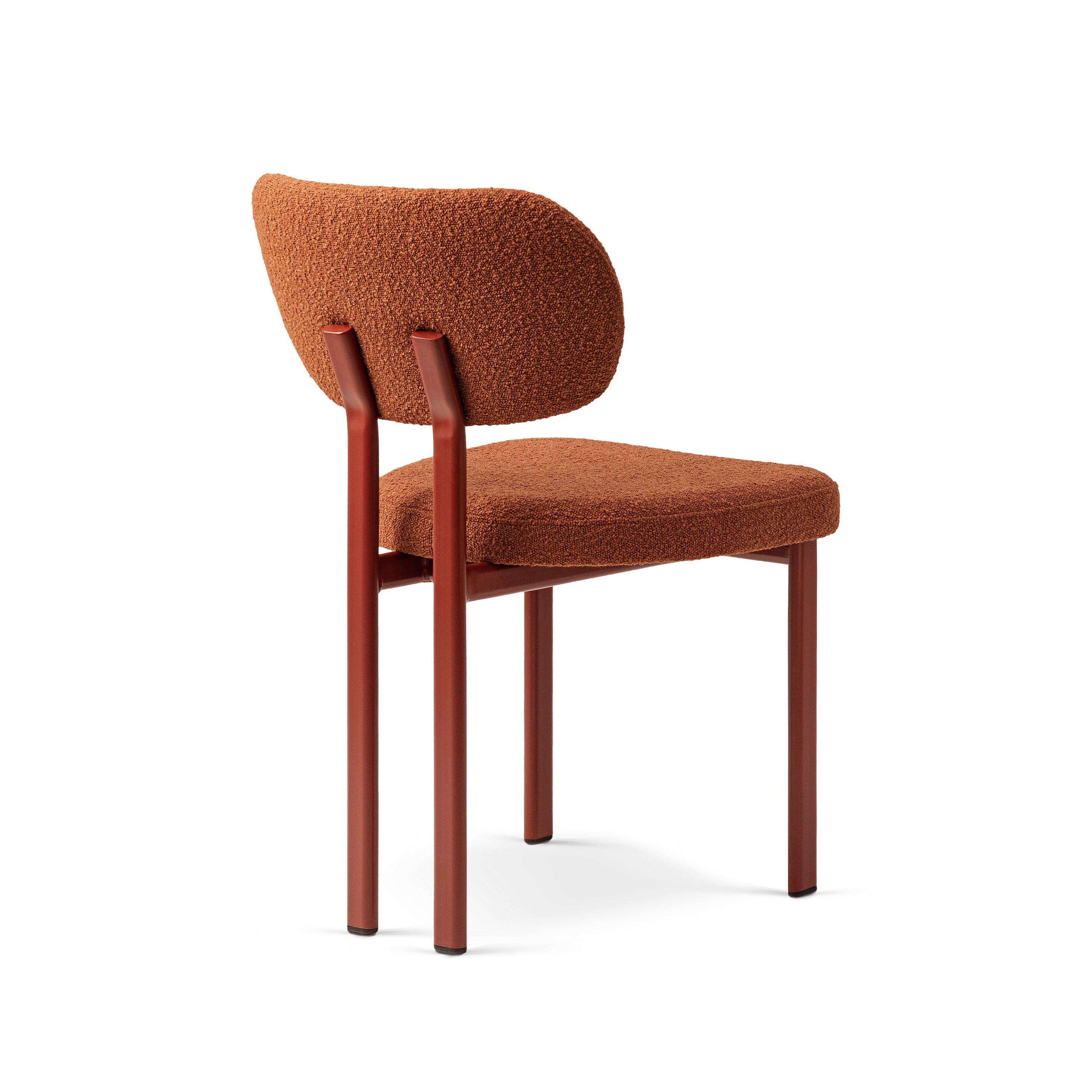 Stuhl SAM Terrakotta Boucle