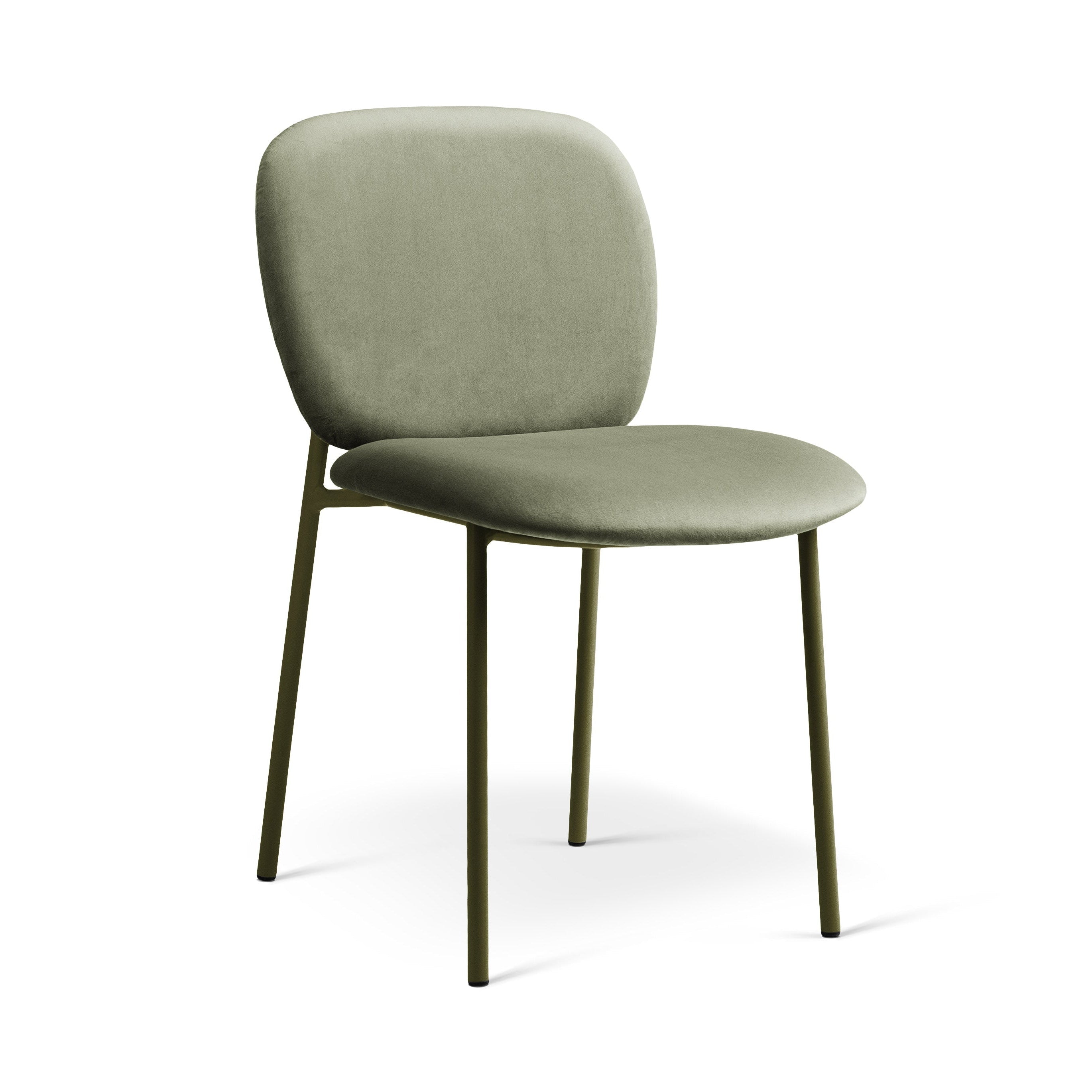 Velvet Chair CAROLINE Green