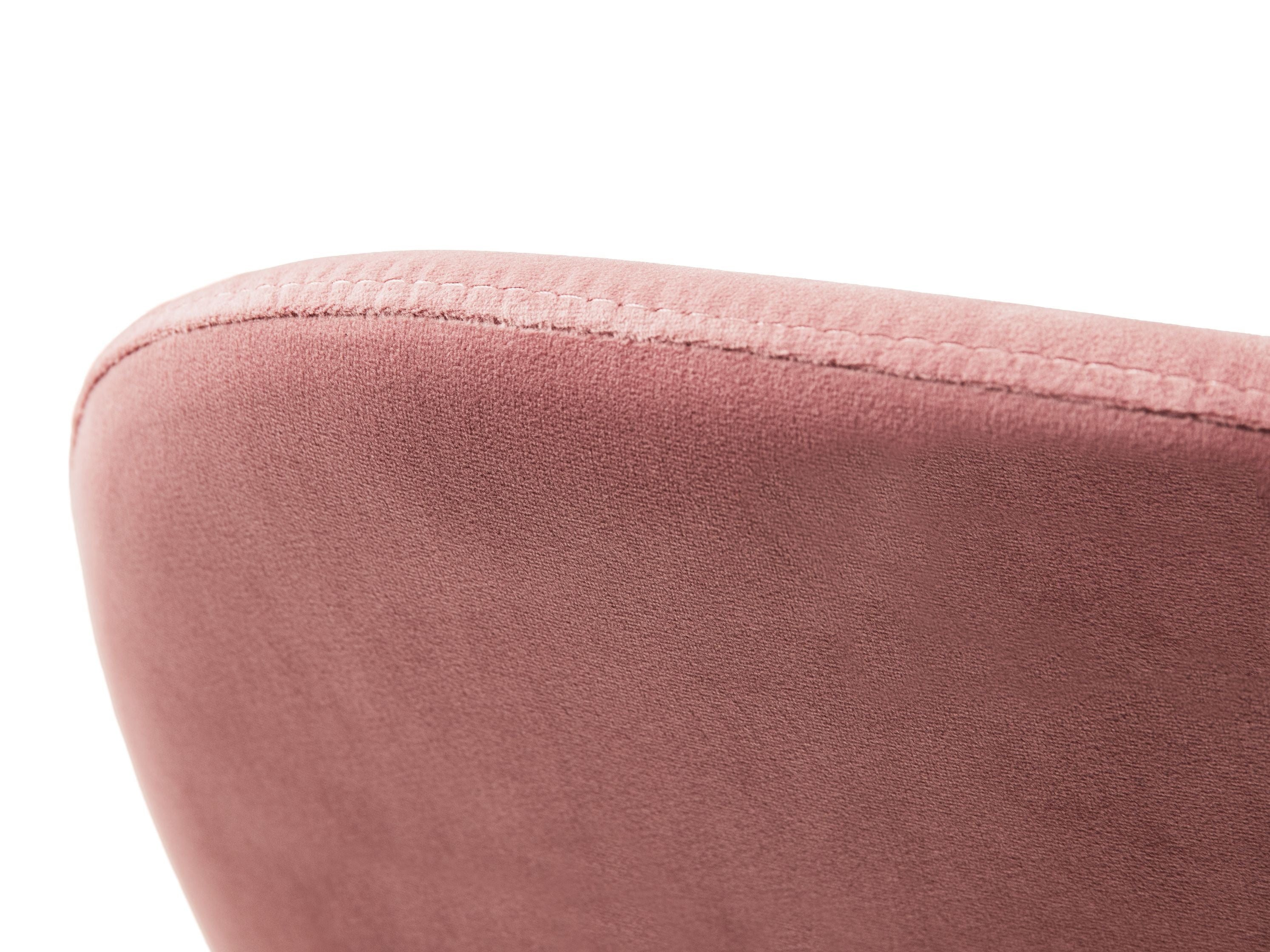 Velvet stoel CAROLINE roze