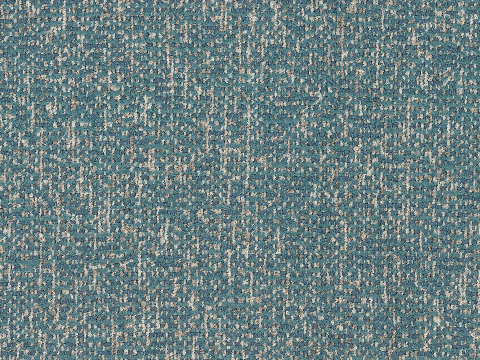 Symmetrische Eckcouch KATE blauer Melange