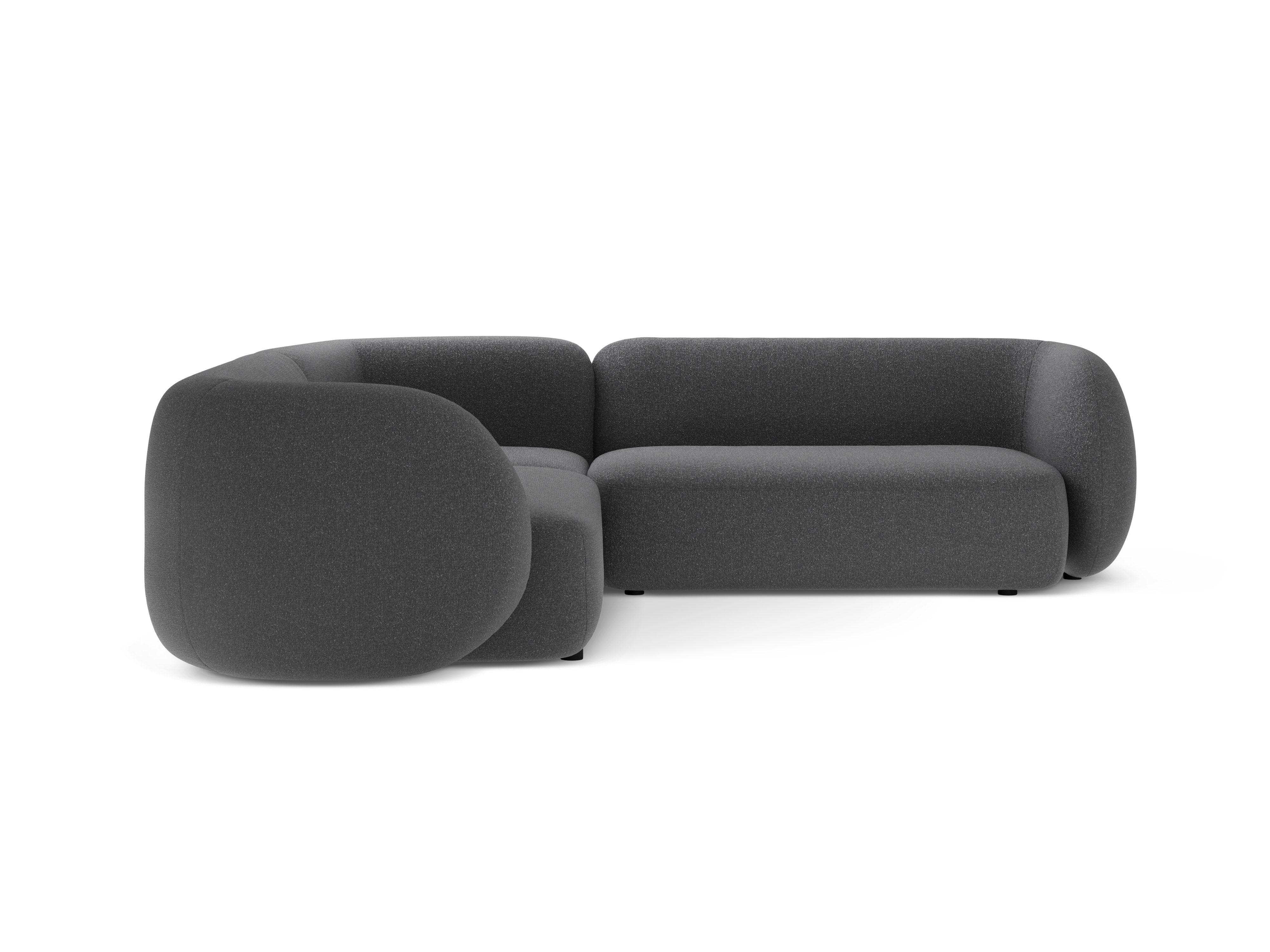 Narożnik symetryczny KATE ciemnoszary melanż – sofa narożna