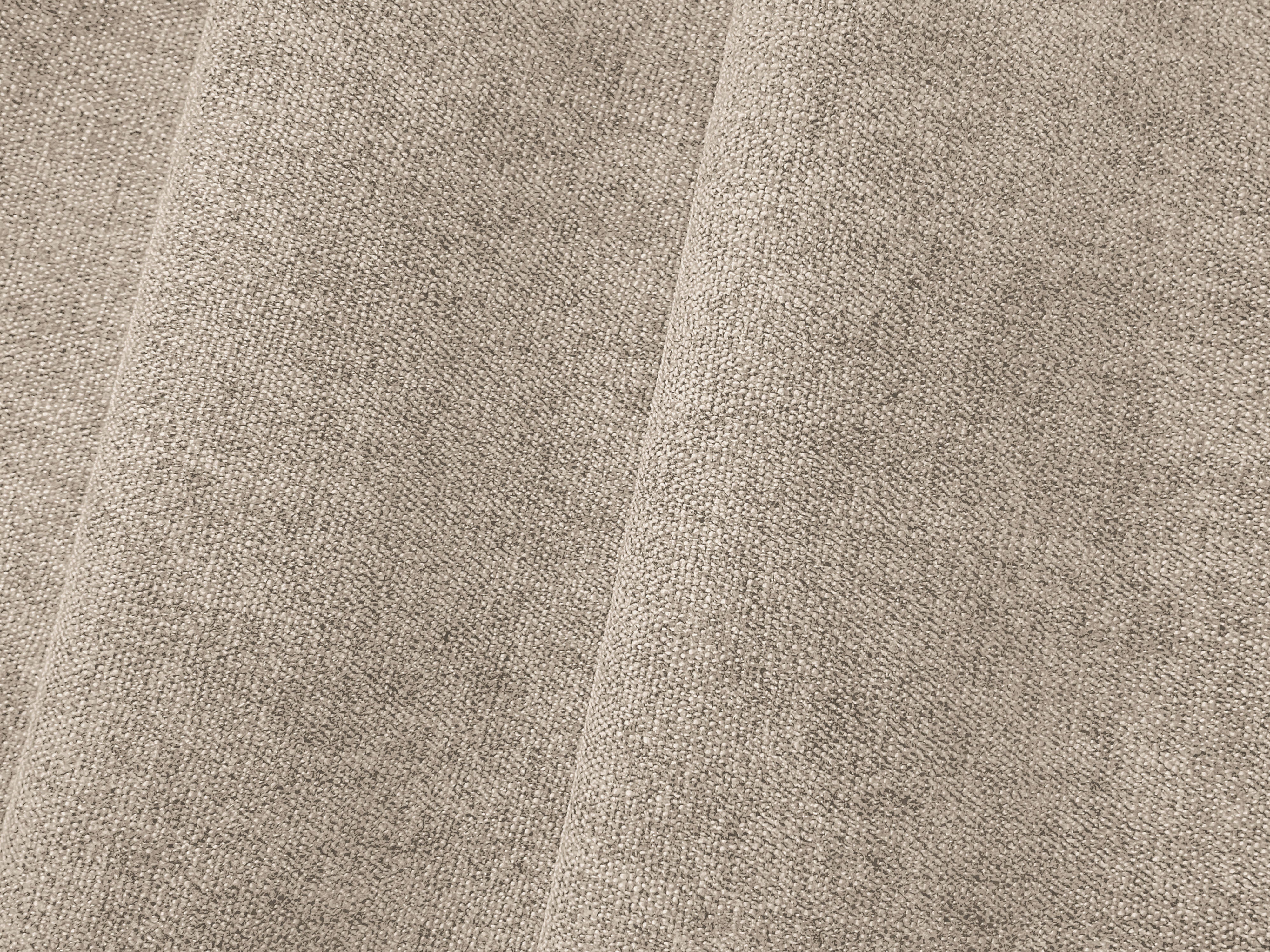 Modular corner sofa for 3 people BLOOM dark beige chenille