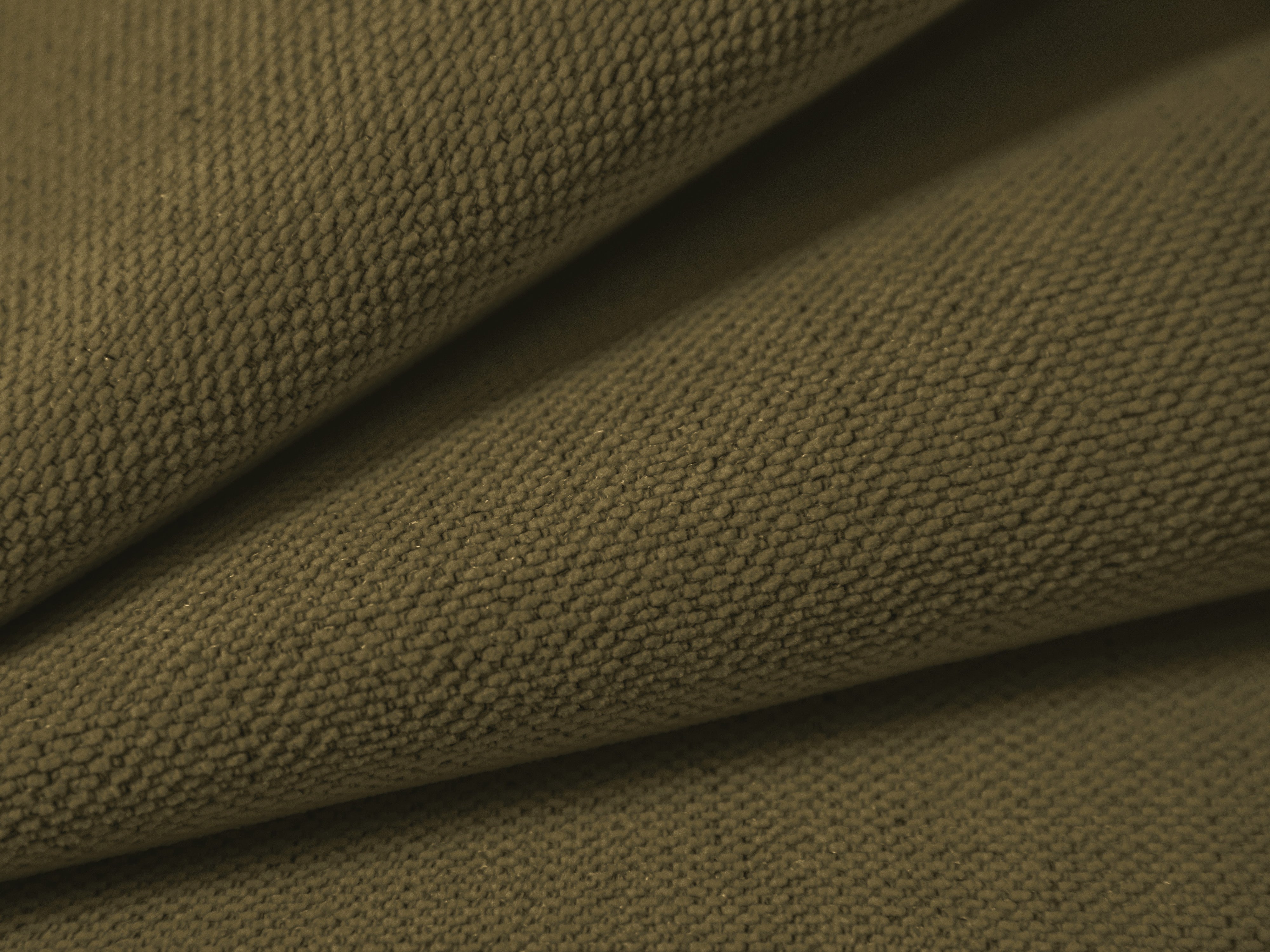 Linksseitiges 3-Sitzer-Sofa mit Schlaffunktion VICTOR in grünem Chenille