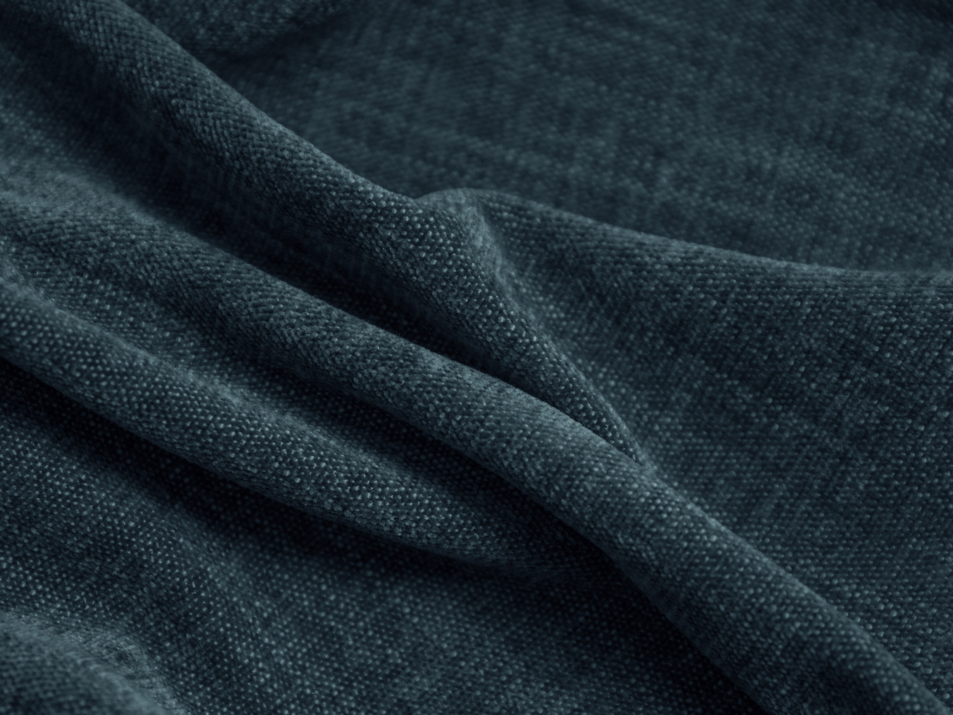 Ecksofa links mit Schlaffunktion MARTINA in jeansblau