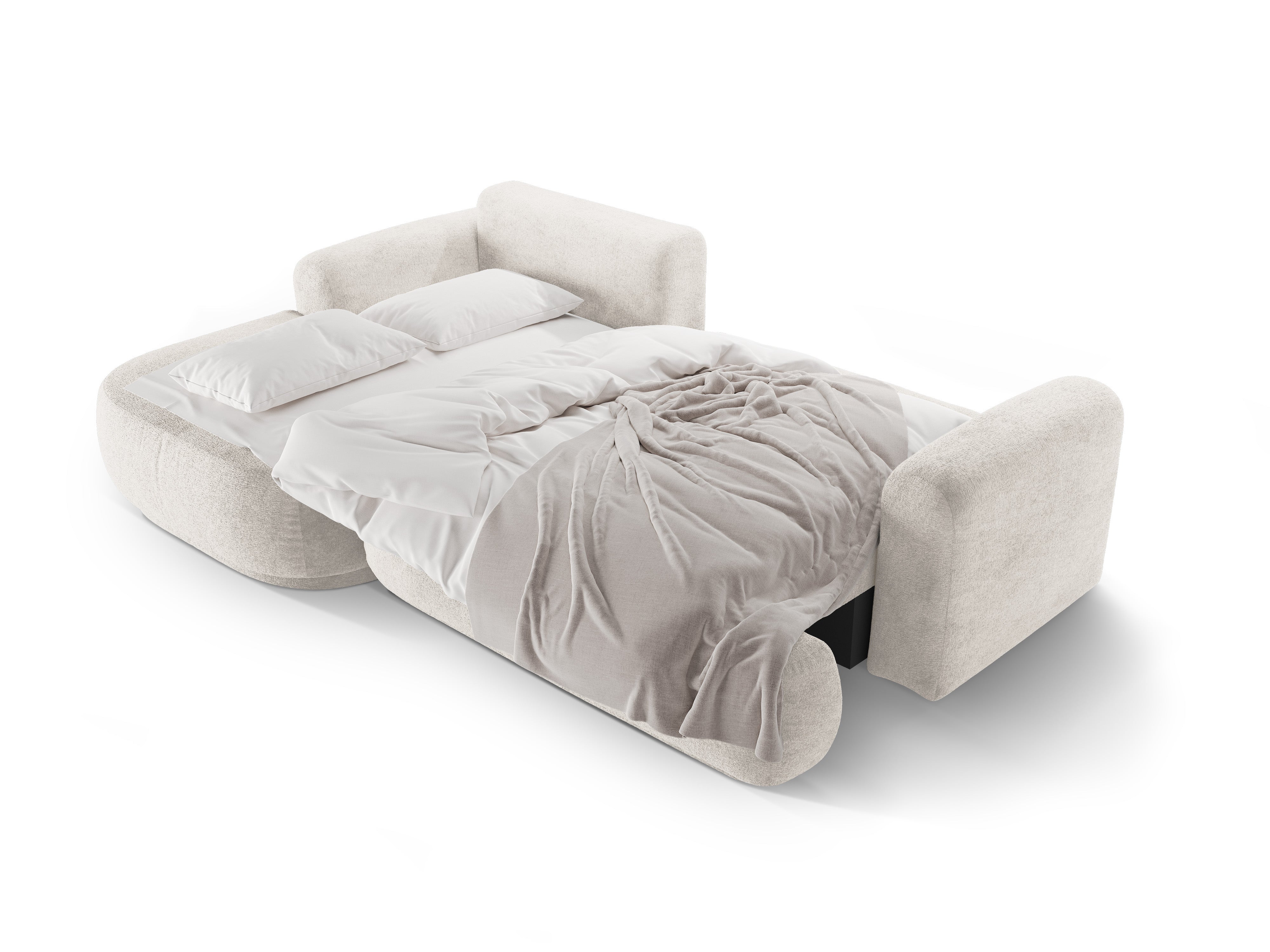 Left -hand corner with Ella Szarobeżowy sleeping function