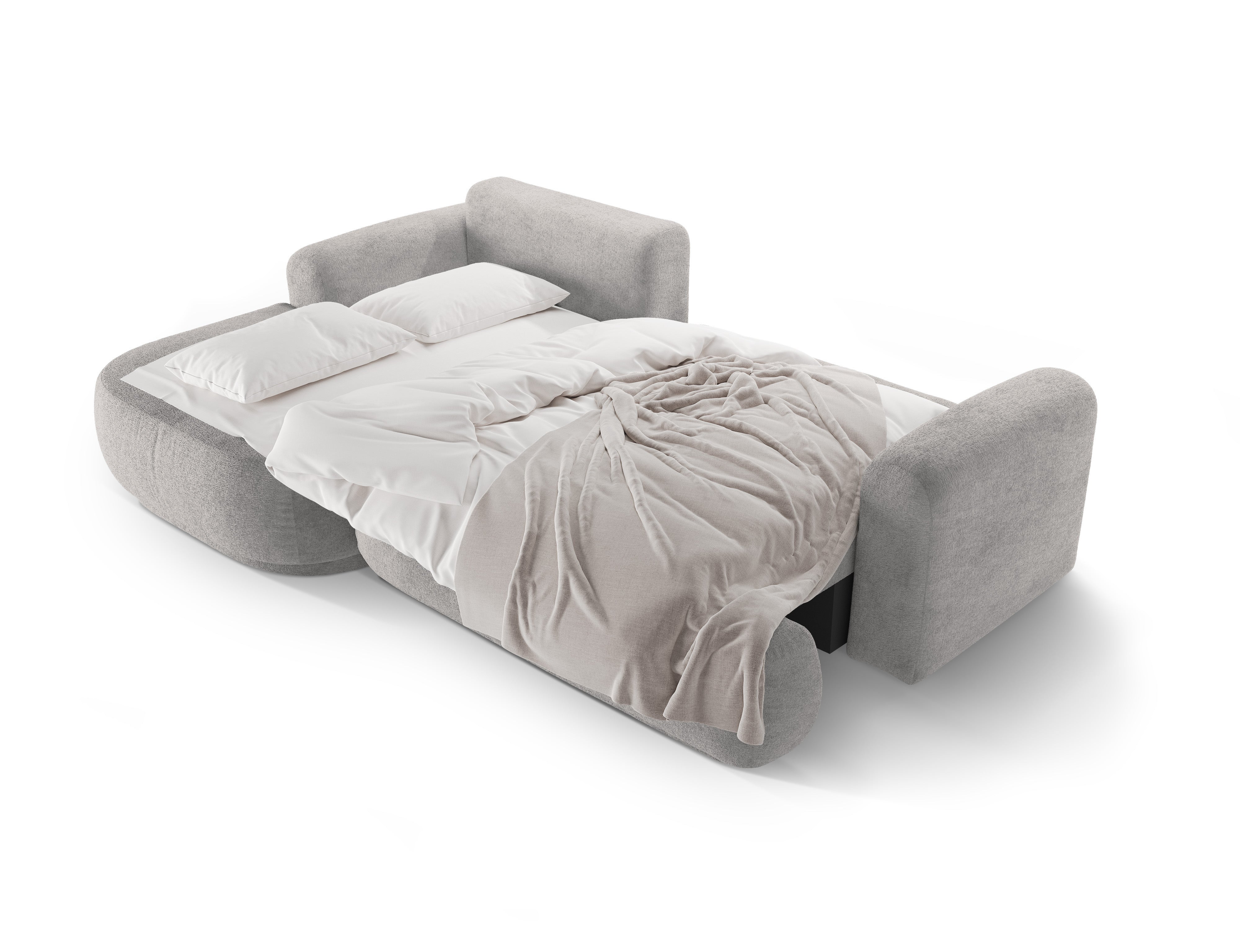 Left -handed corner with sleeping function Ella Jasnoszary