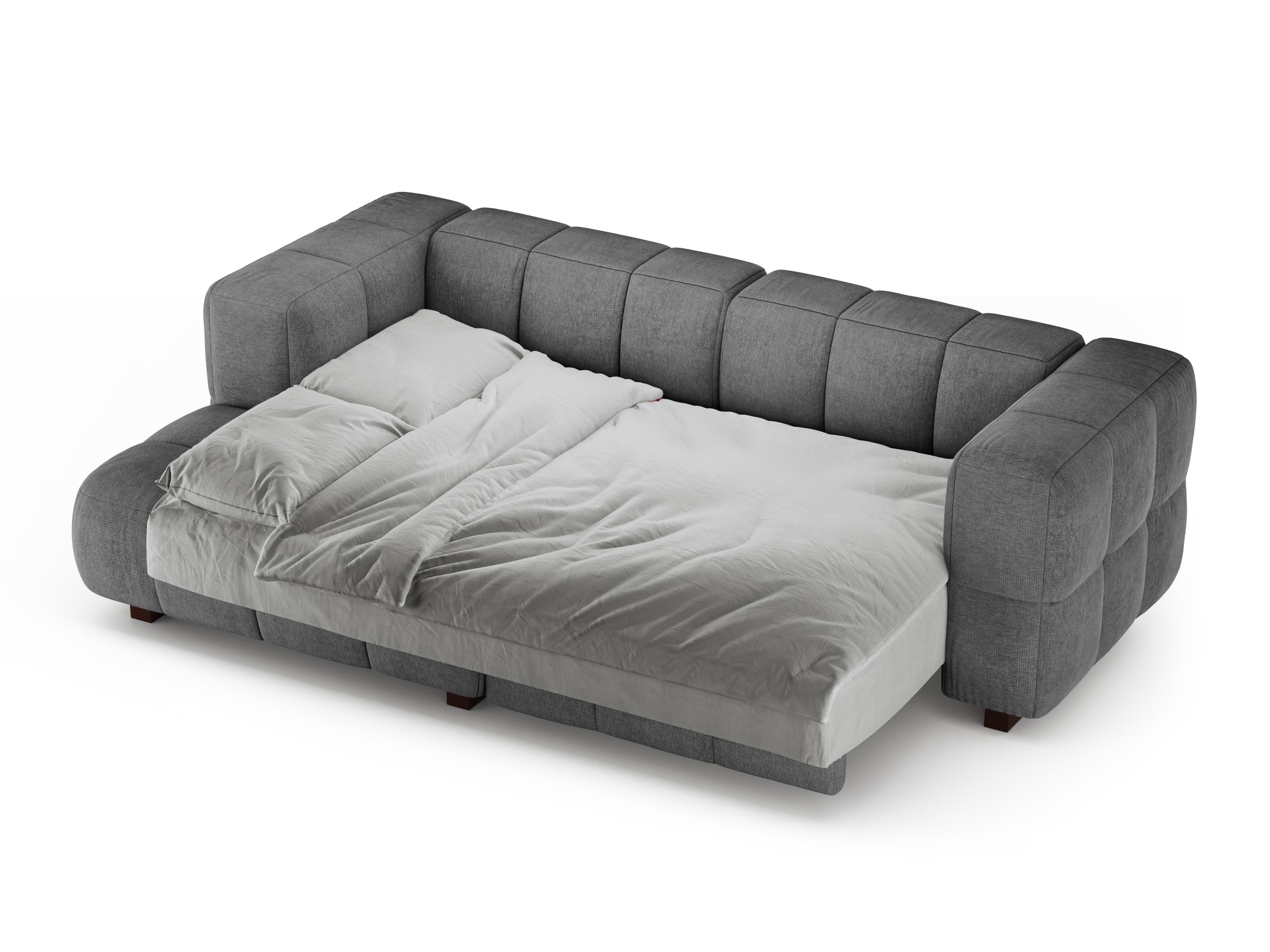 Ecksofa links mit Schlaffunktion PUMA grau