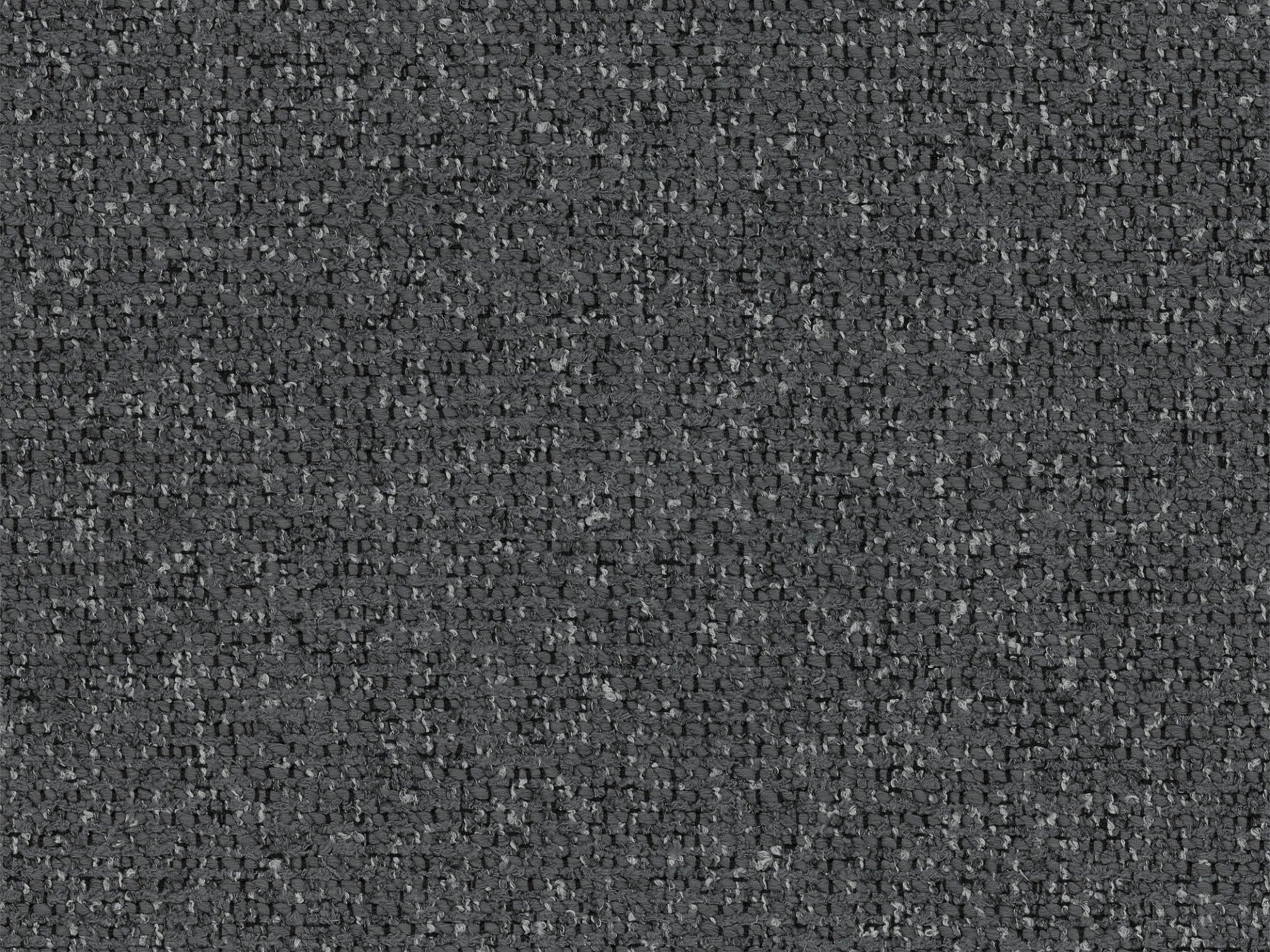 Rechthoekige 3-zits hoekbank KATE donkergrijs gemêleerd