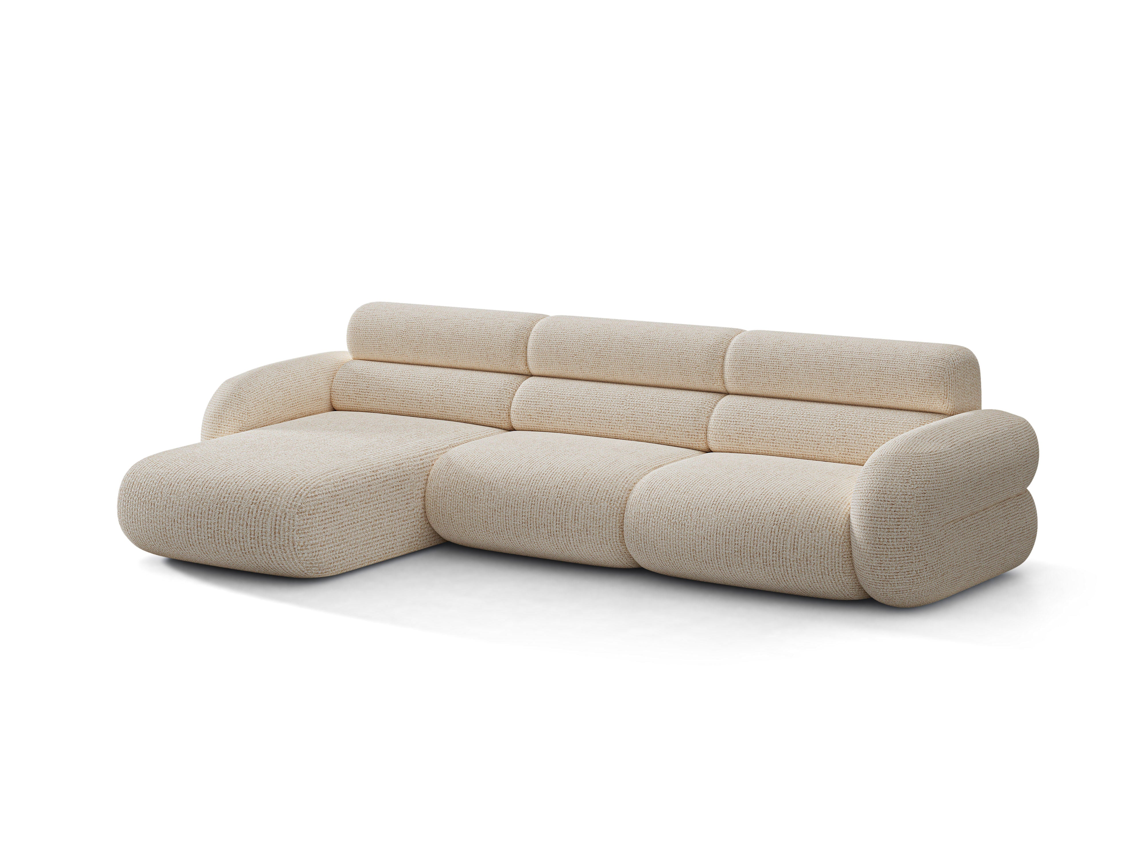 Links NEO hoekbank in beige melange